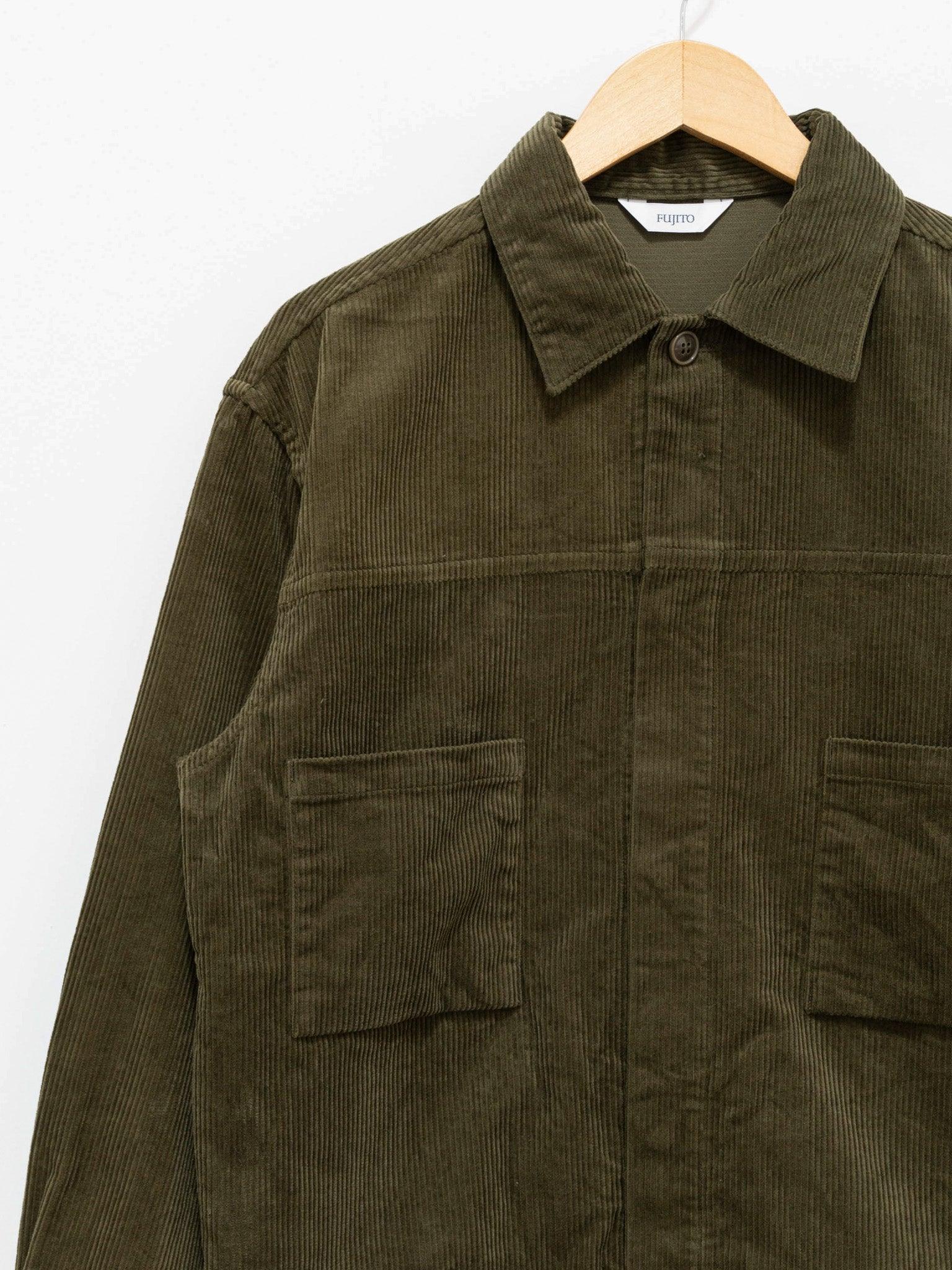 Namu Shop - Fujito Work Jacket - Olive Green