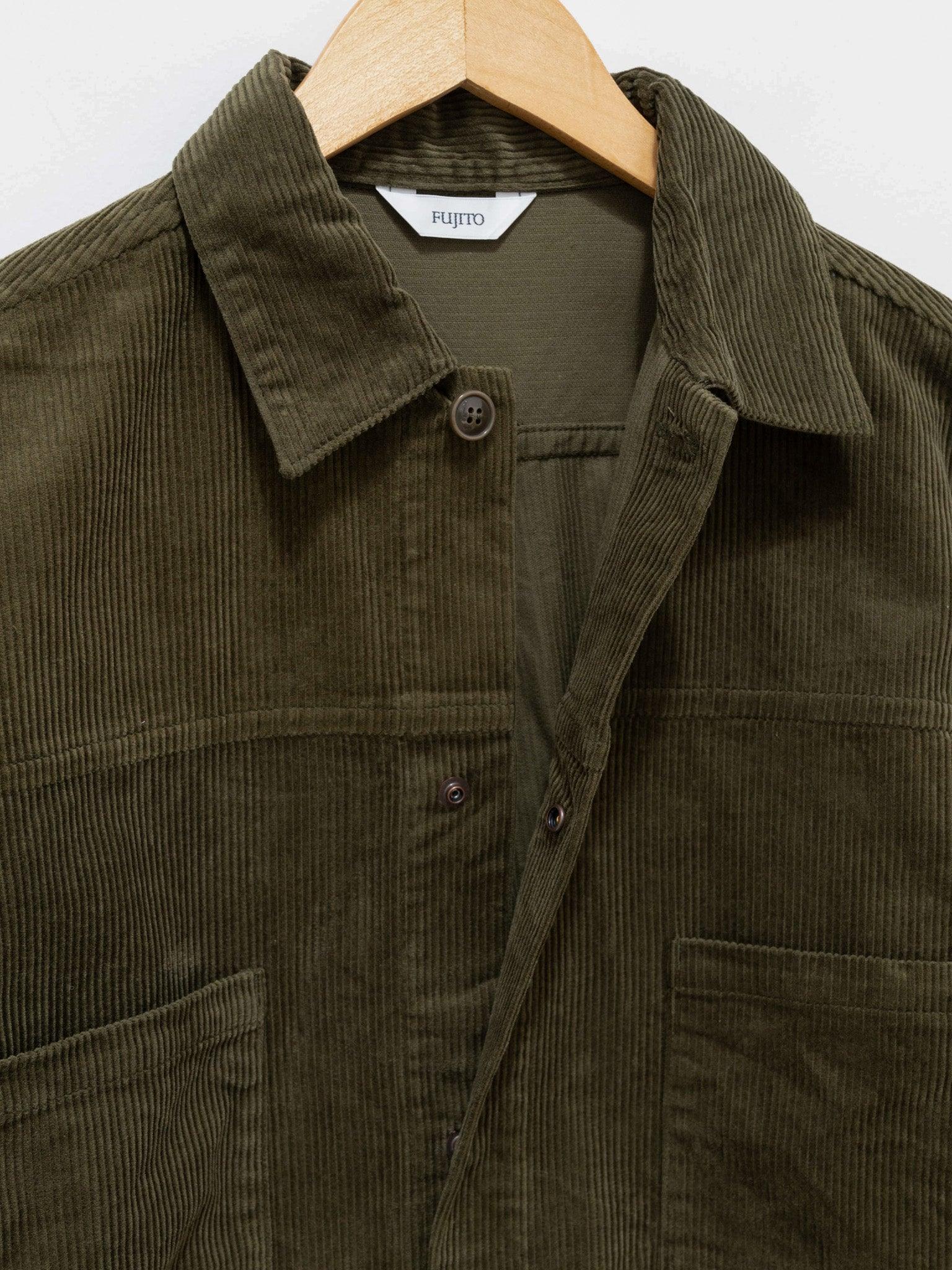 Namu Shop - Fujito Work Jacket - Olive Green