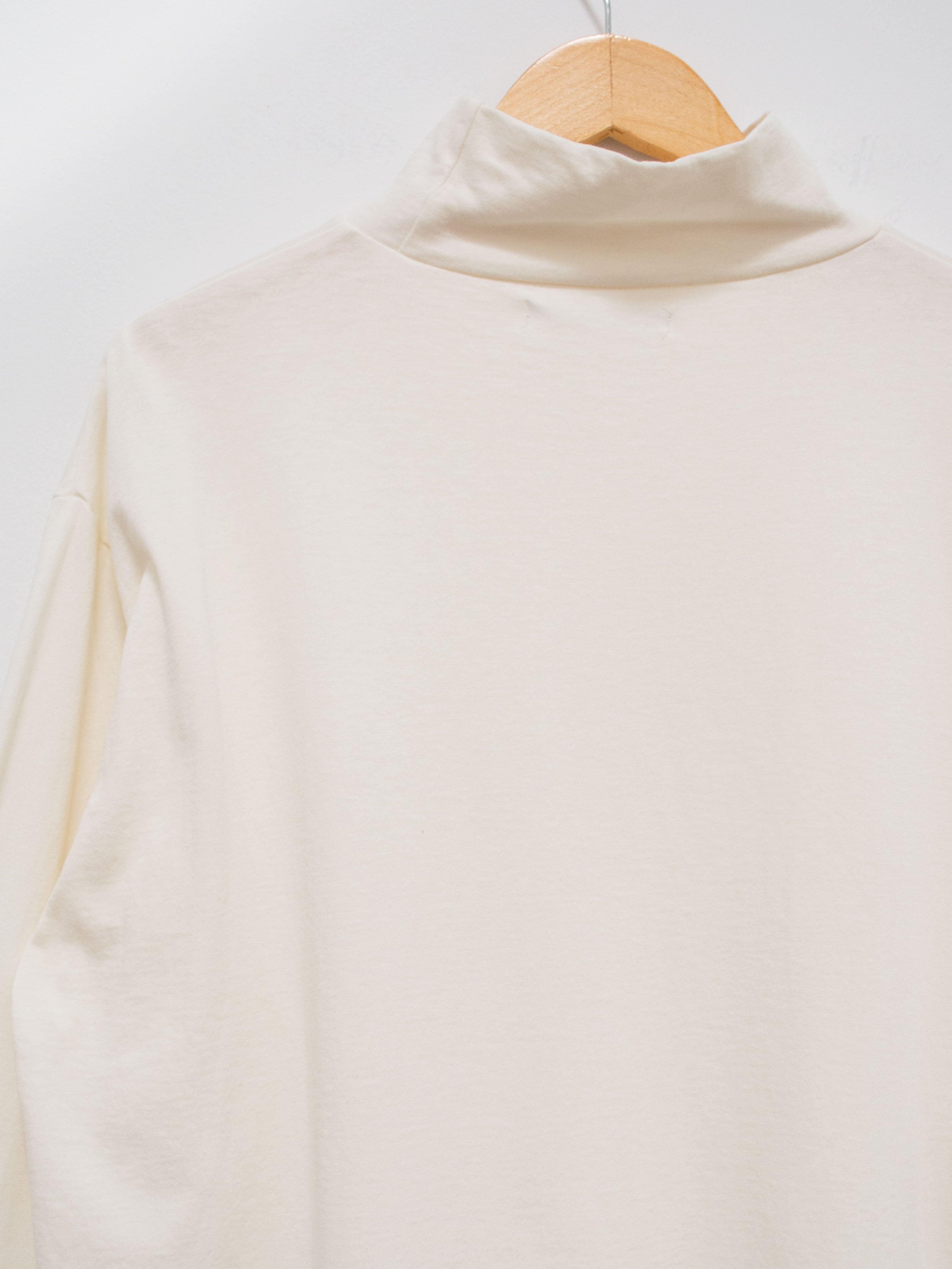 Namu Shop - Hatski Cashmere Turtleneck L/S - Ecru