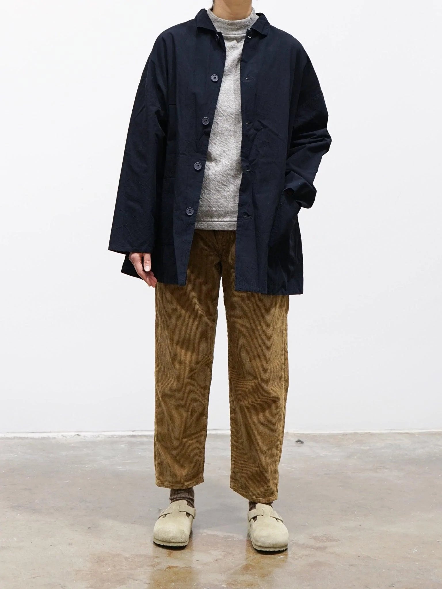 Namu Shop - Hatski Loose Tapered Corduroy - Beige