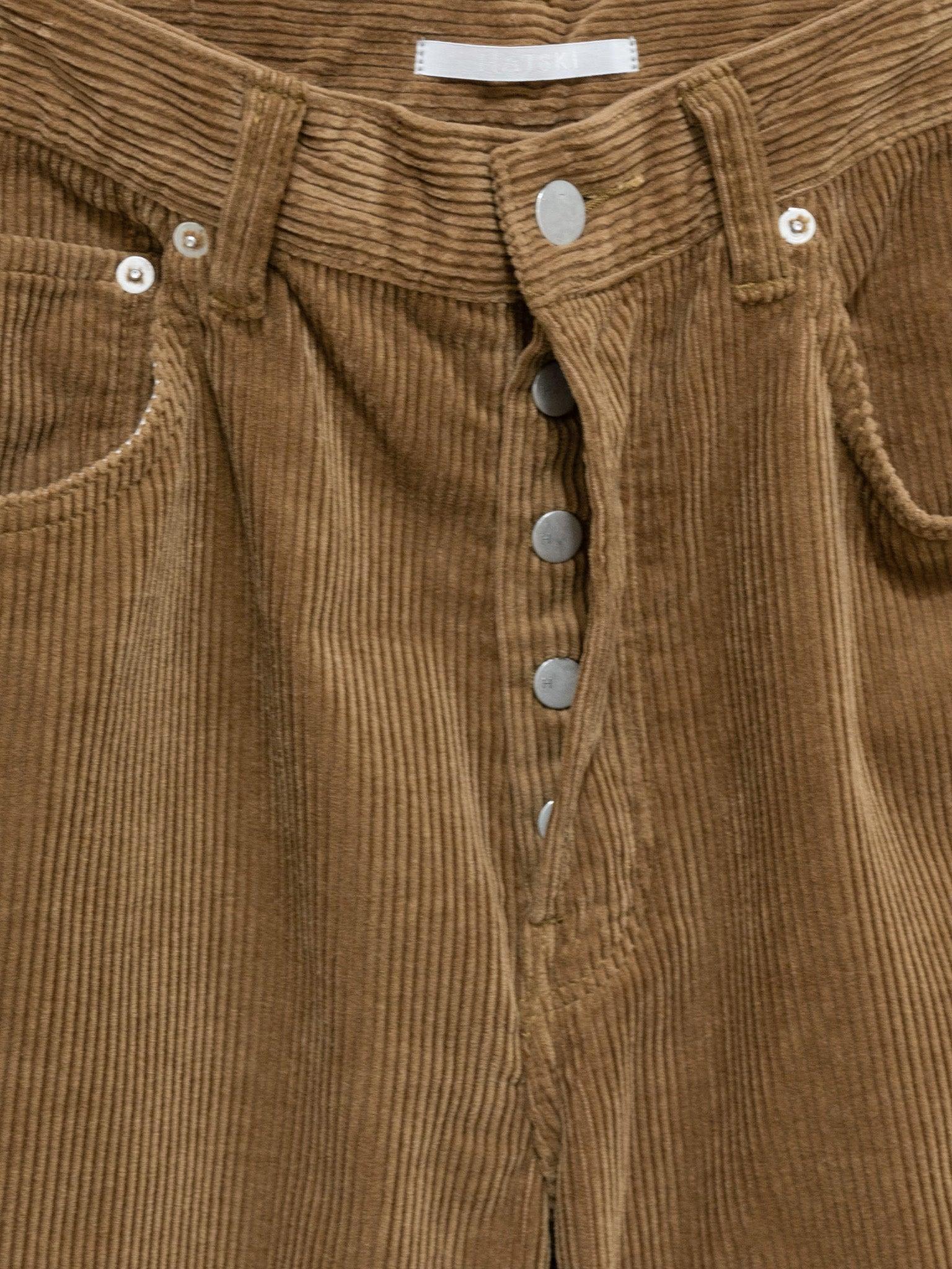Namu Shop - Hatski Loose Tapered Corduroy - Beige