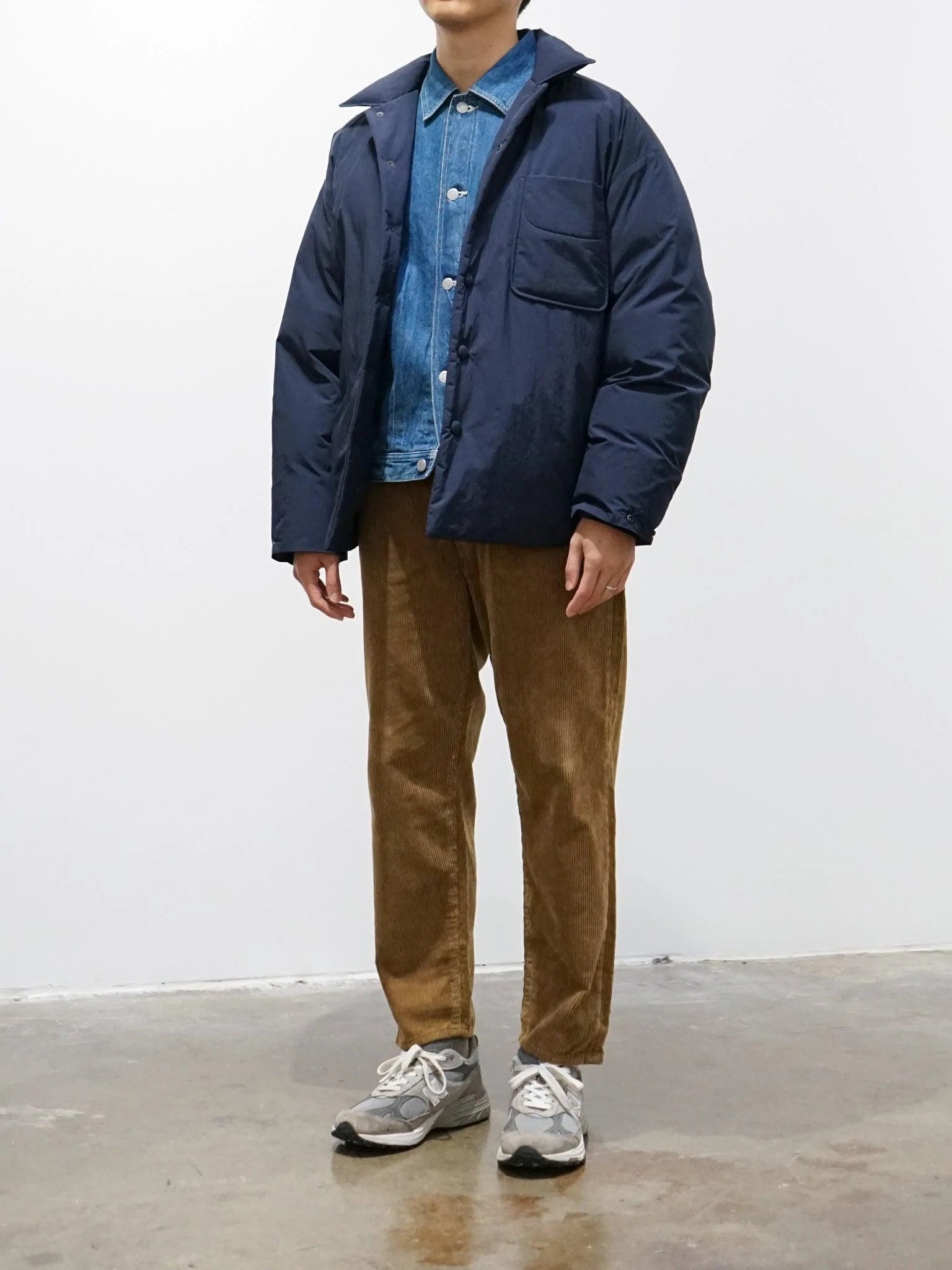 Namu Shop - Hatski Loose Tapered Corduroy - Beige