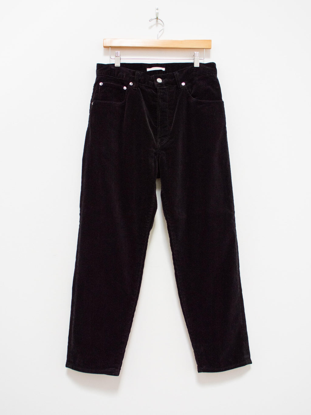 Namu Shop - Hatski Loose Tapered Corduroy - Black