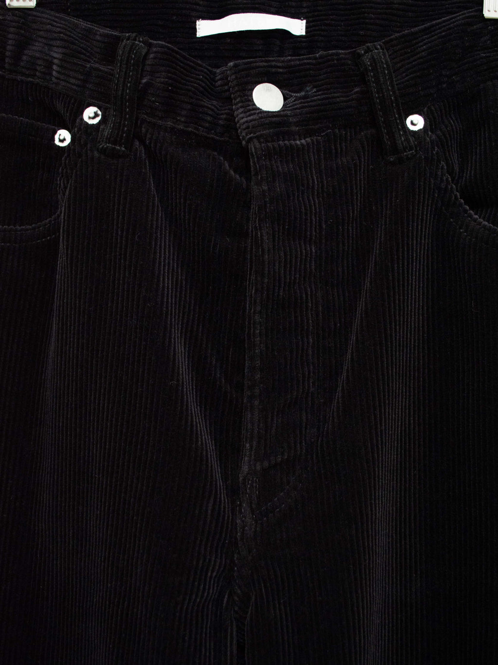Namu Shop - Hatski Loose Tapered Corduroy - Black