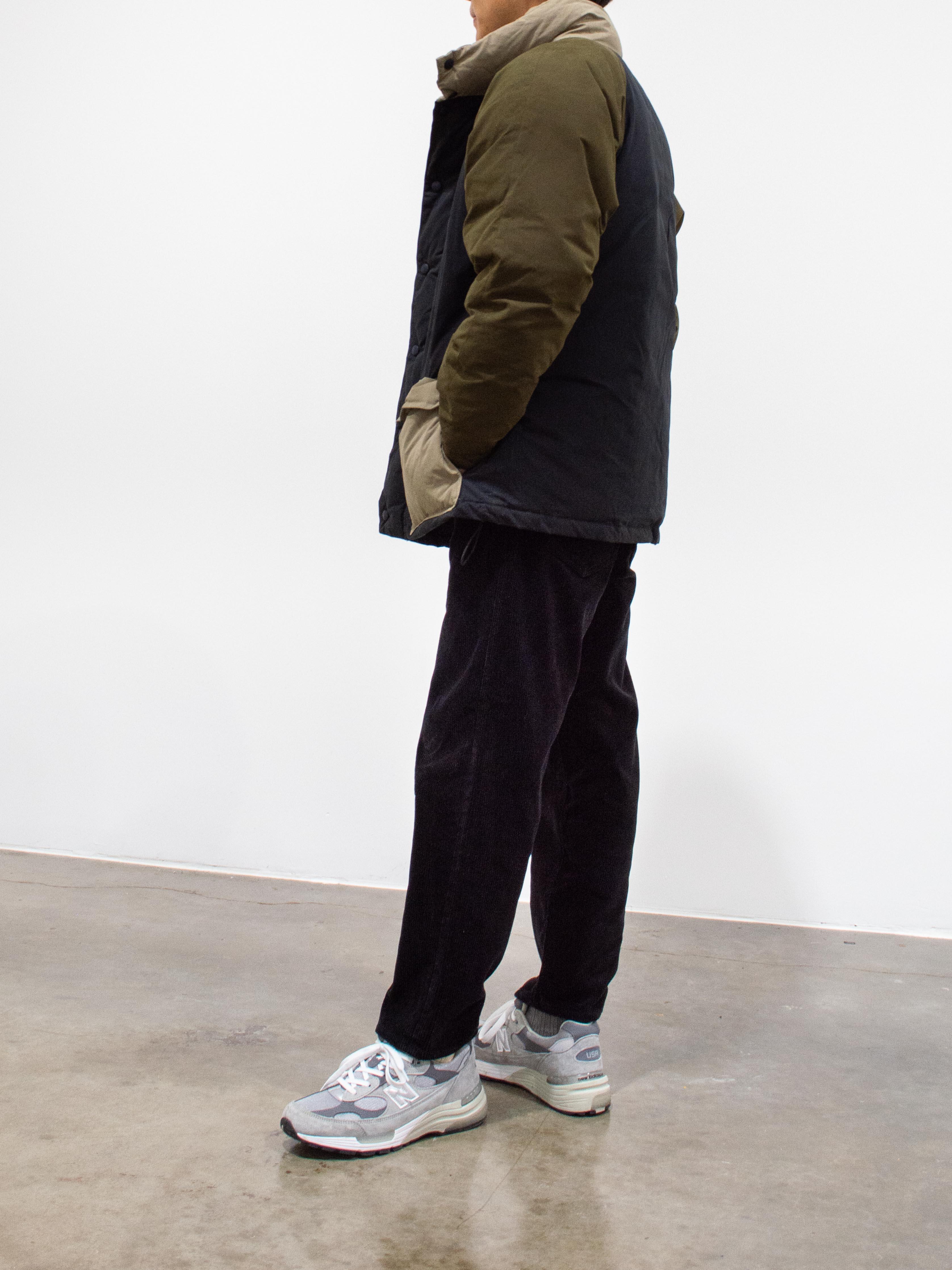 Namu Shop - Hatski Loose Tapered Corduroy - Black