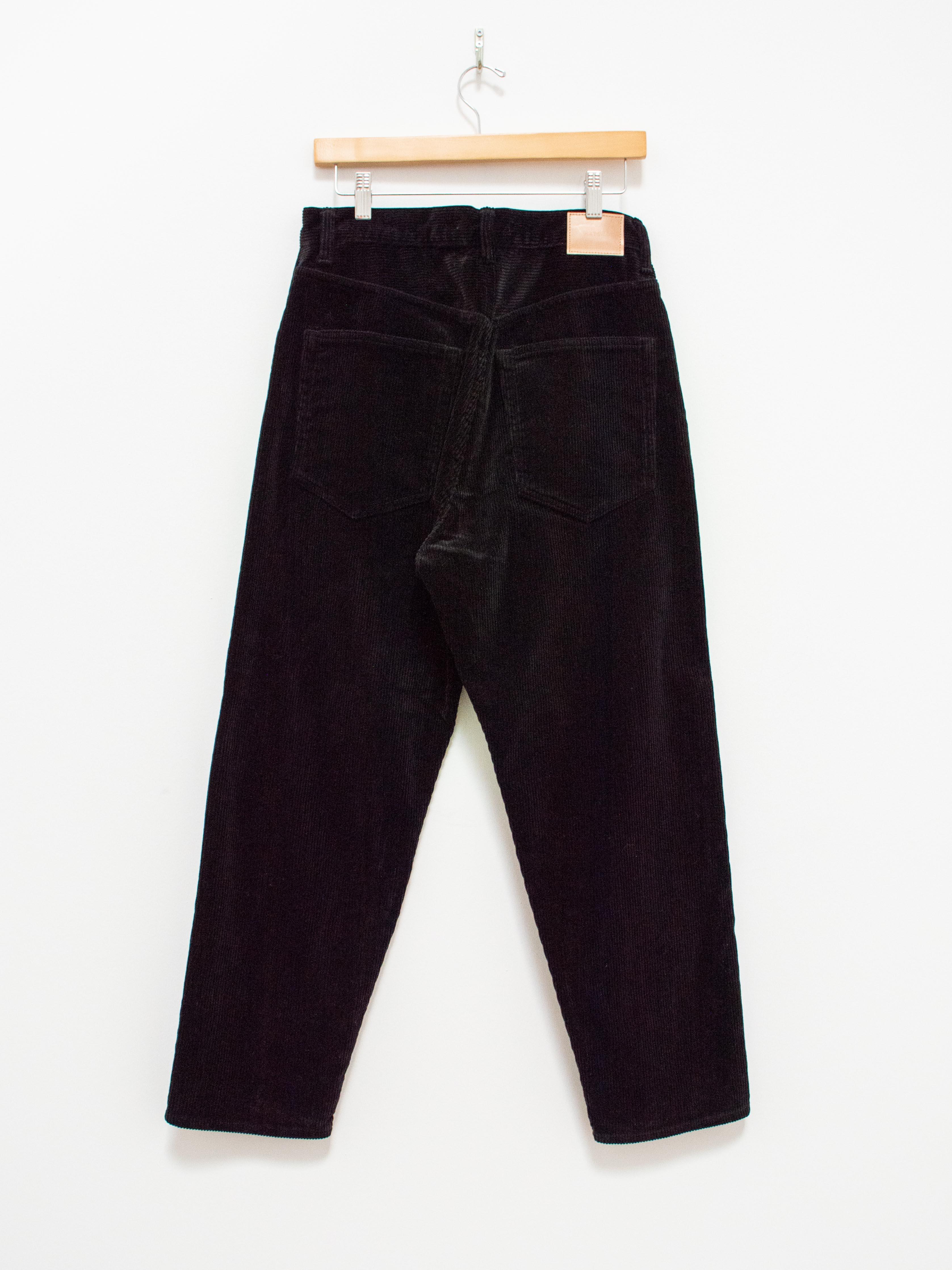 Namu Shop - Hatski Loose Tapered Corduroy - Black