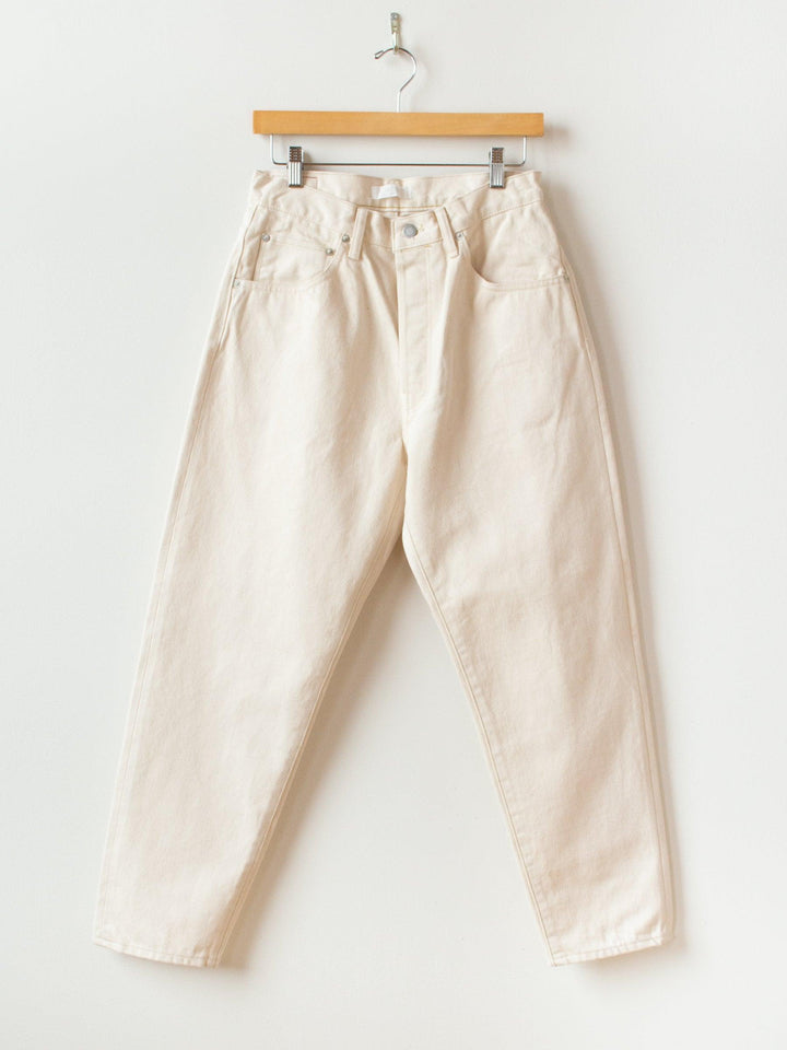 Namu Shop - Hatski Loose Tapered Denim - Ecru