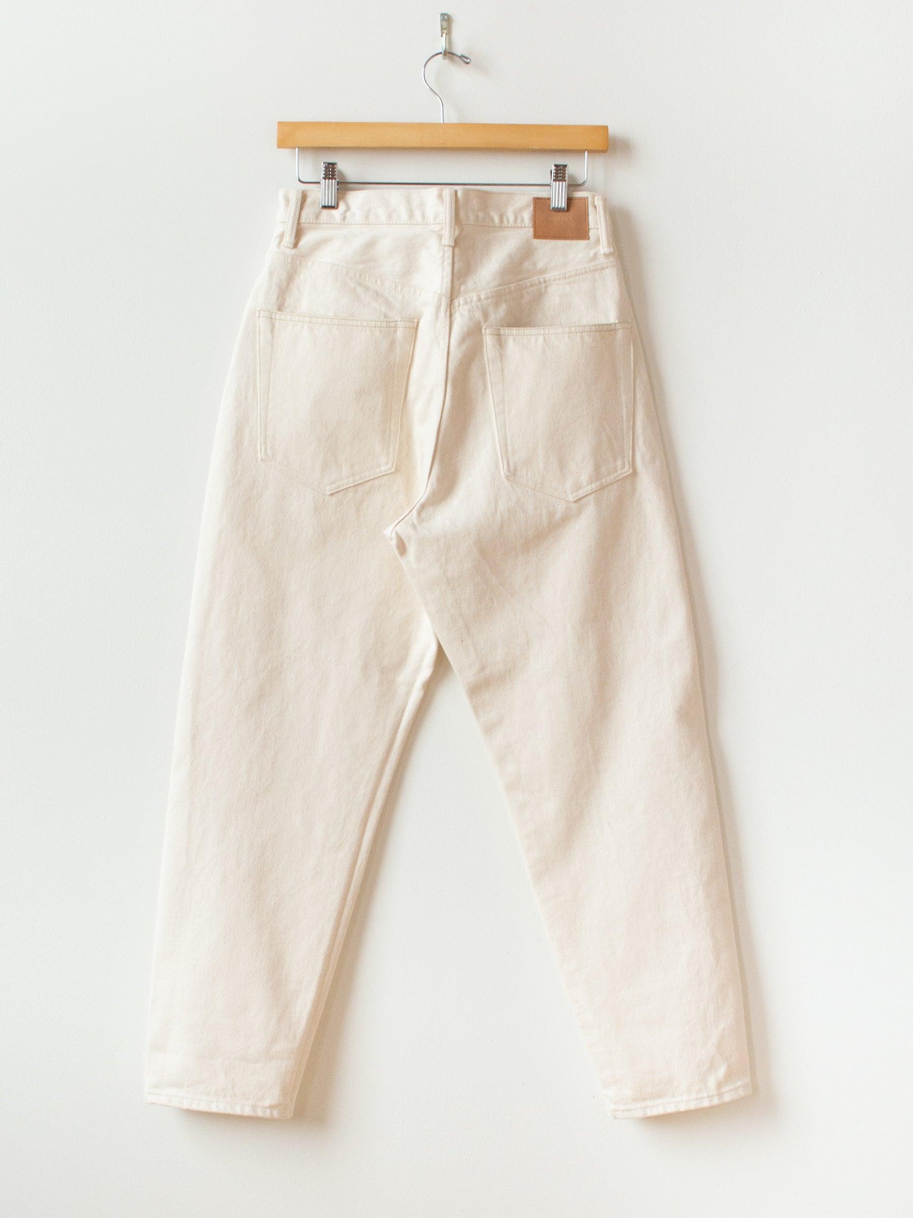 Namu Shop - Hatski Loose Tapered Denim - Ecru