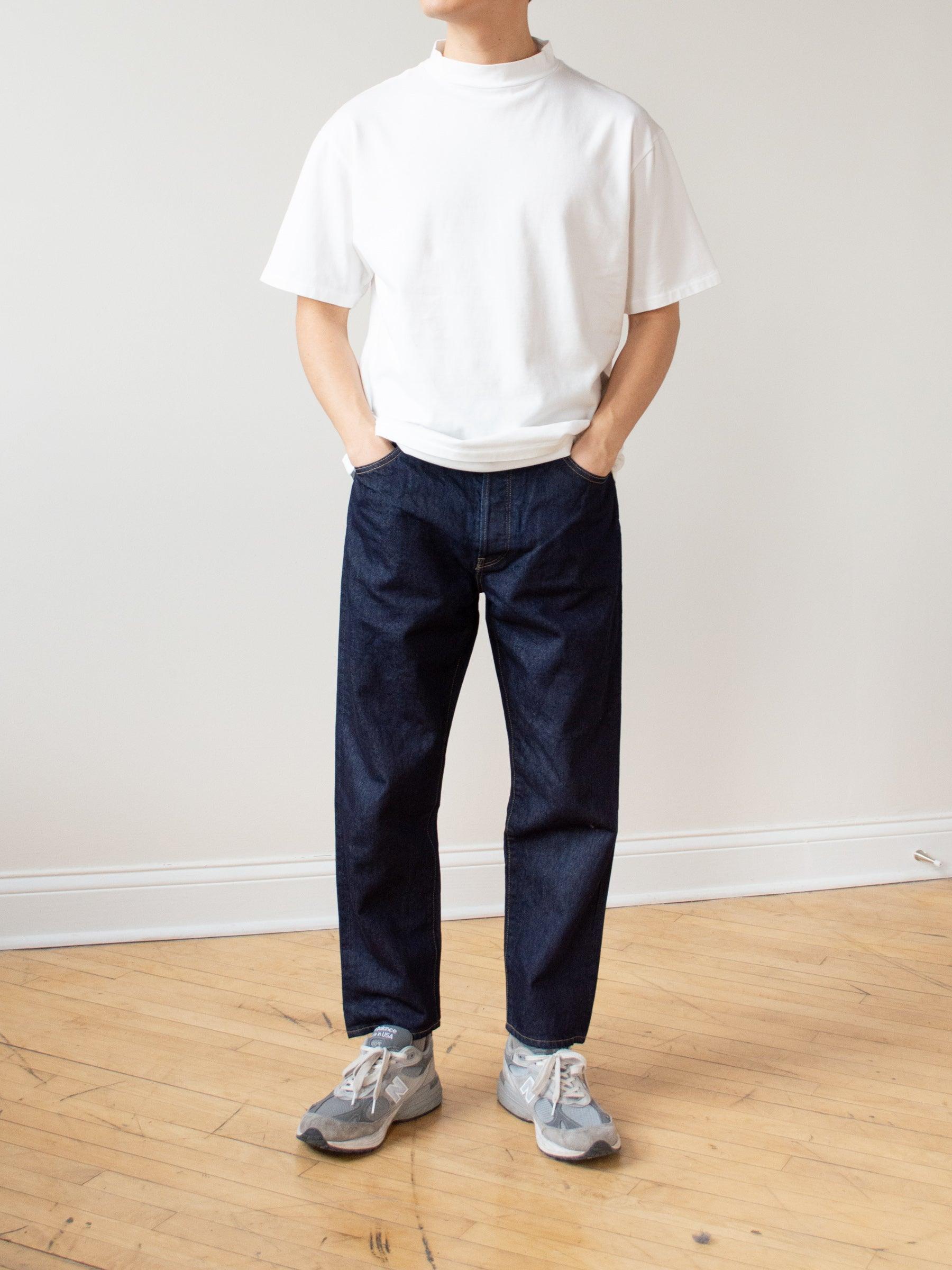 Namu Shop - Hatski Mock Neck Tee - White