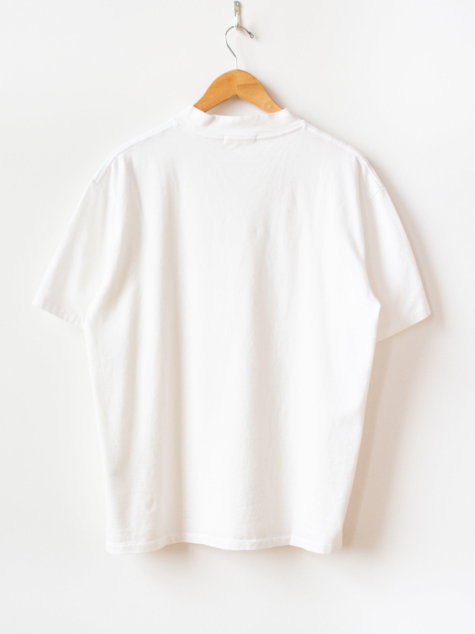 Namu Shop - Hatski Mock Neck Tee - White