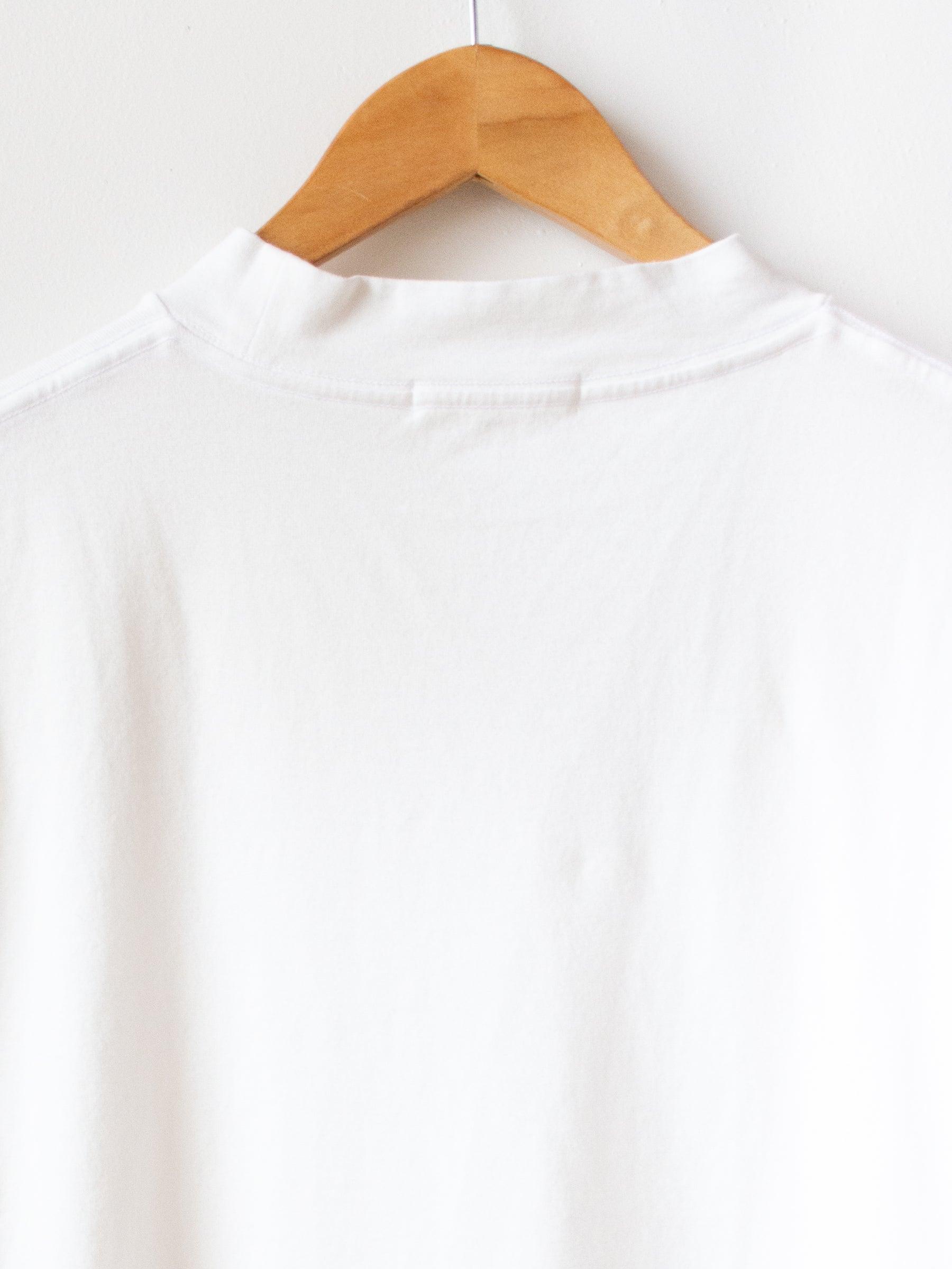 Namu Shop - Hatski Mock Neck Tee - White