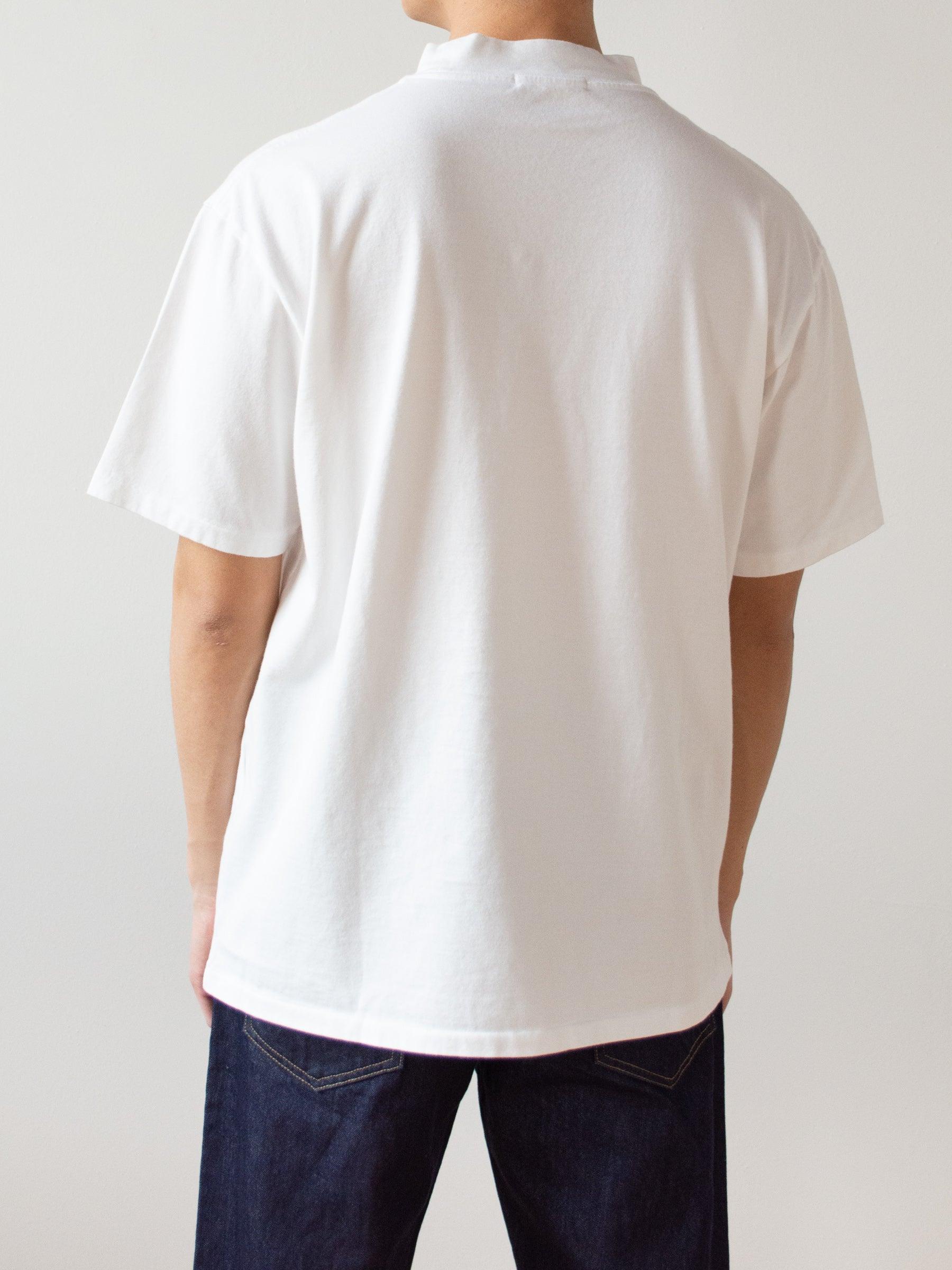 Namu Shop - Hatski Mock Neck Tee - White
