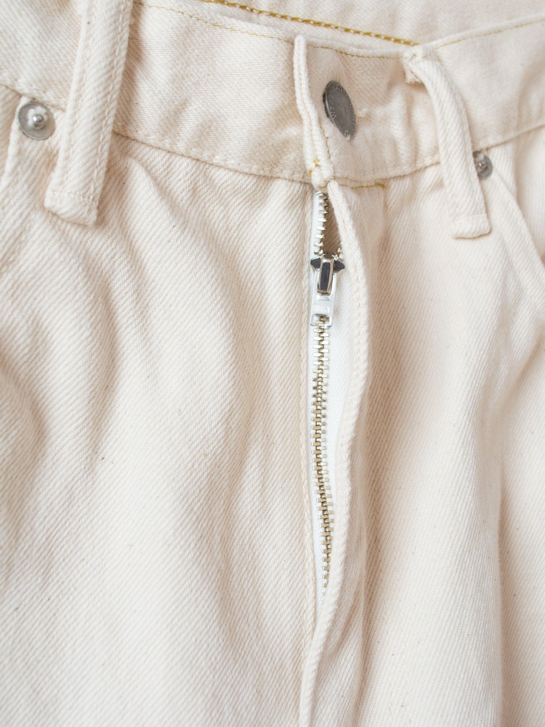 Namu Shop - Hatski Regular Tapered Denim - Ecru