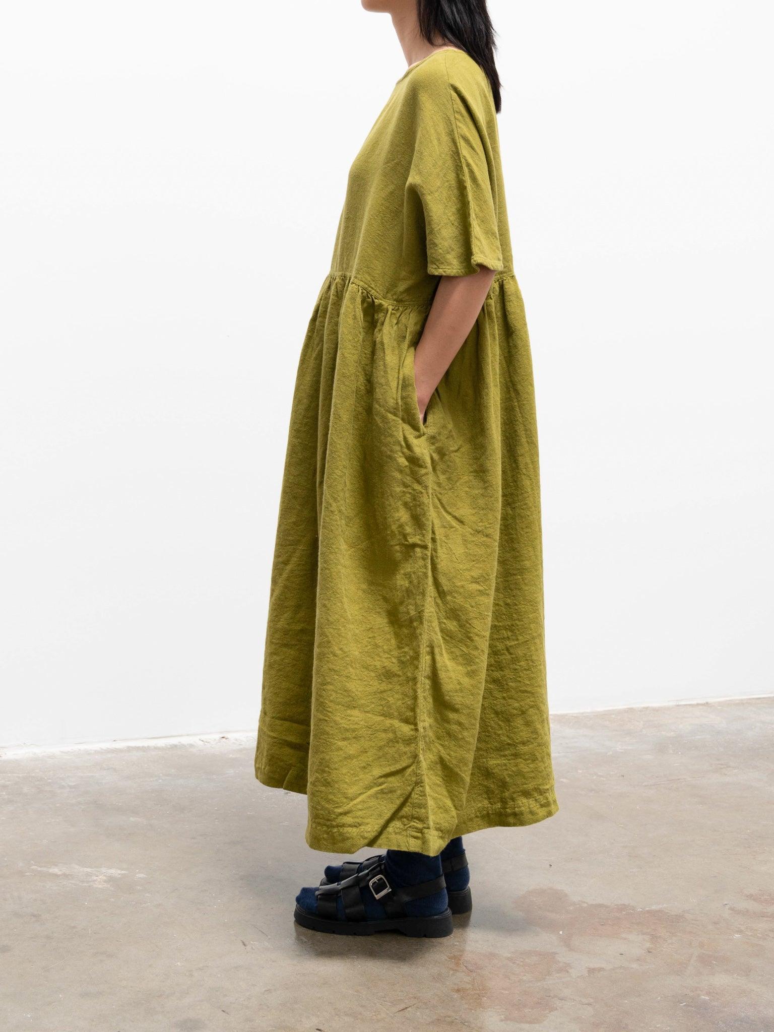 Namu Shop - Ichi Antiquites Azumadaki Dress - Charcoal