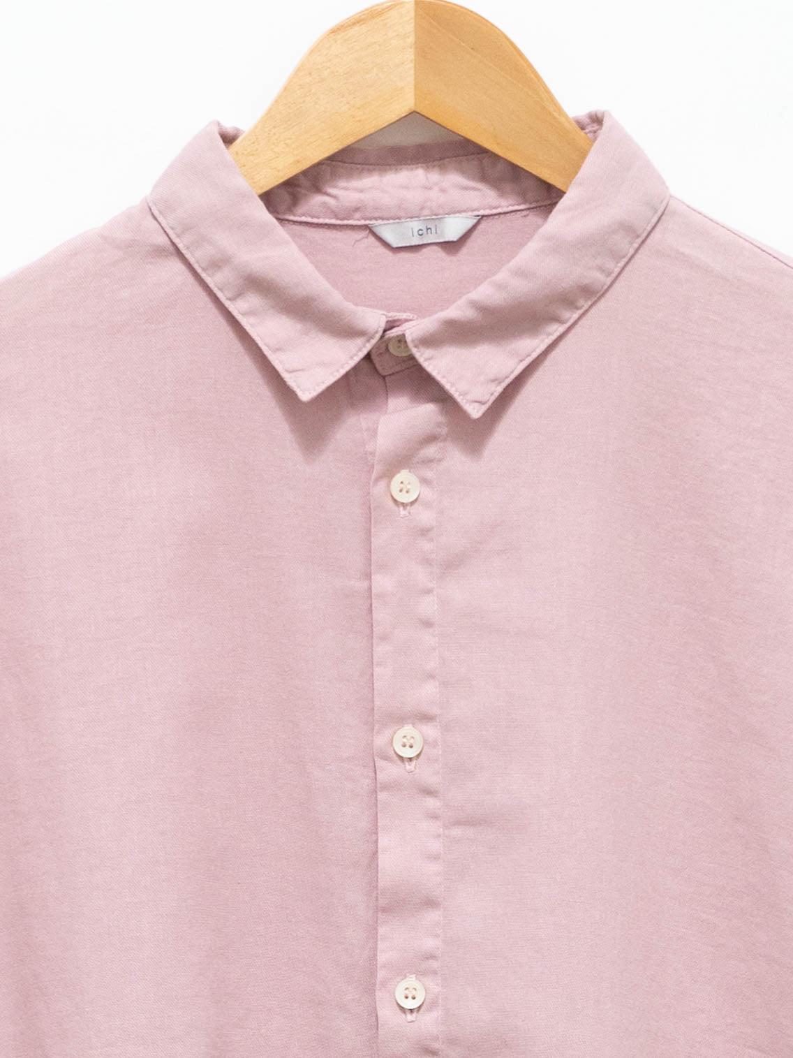 Namu Shop - Ichi Antiquites Co/Li BD Shirt - Light Pink