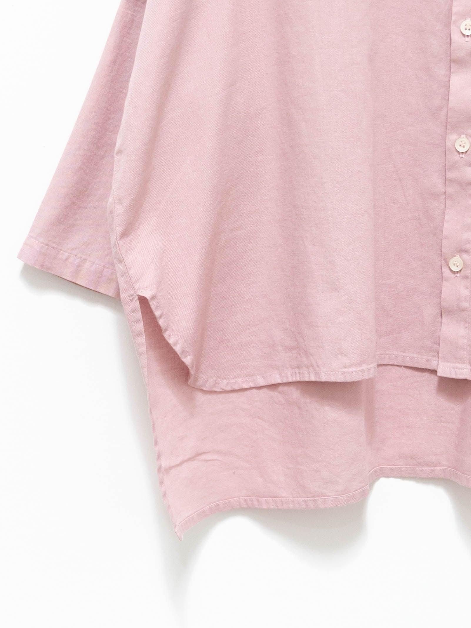 Namu Shop - Ichi Antiquites Co/Li BD Shirt - Light Pink