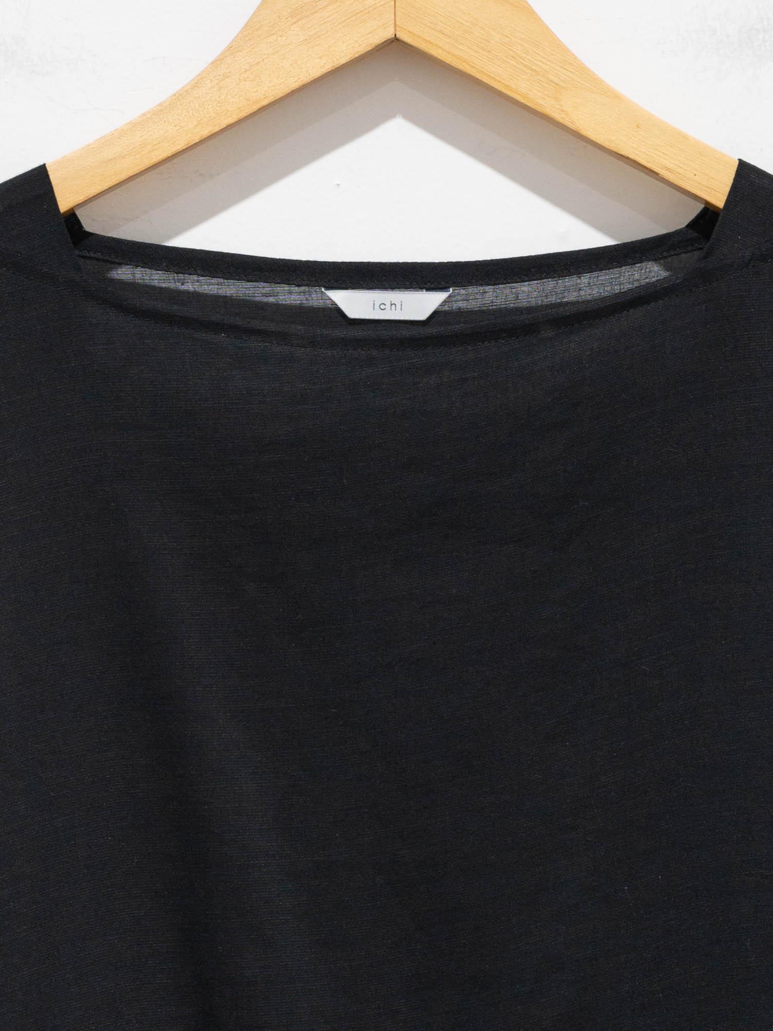Namu Shop - Ichi Antiquites Co/Li Volume Gather Dress - Black