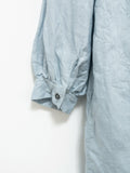 Namu Shop - Ichi Antiquites Color Linen Dress - Light Blue
