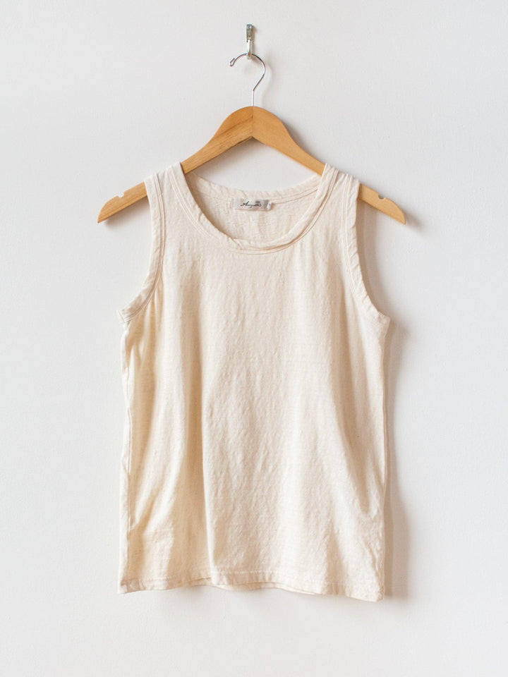 Namu Shop - Ichi Antiquites Cotton Tank Top - Natural