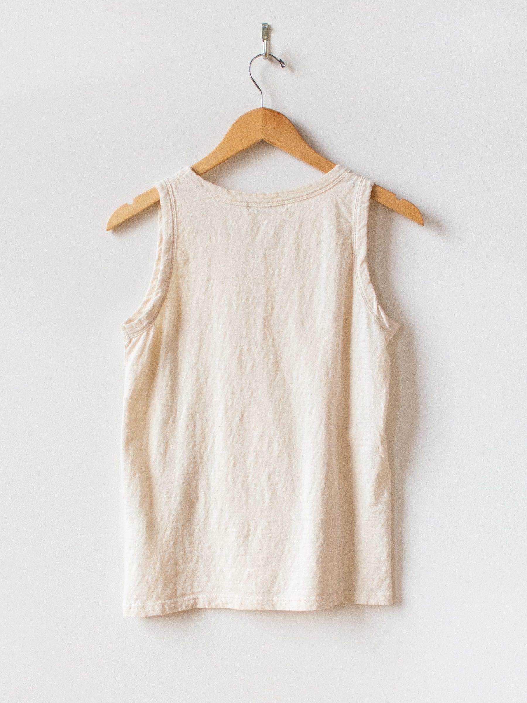 Namu Shop - Ichi Antiquites Cotton Tank Top - Natural