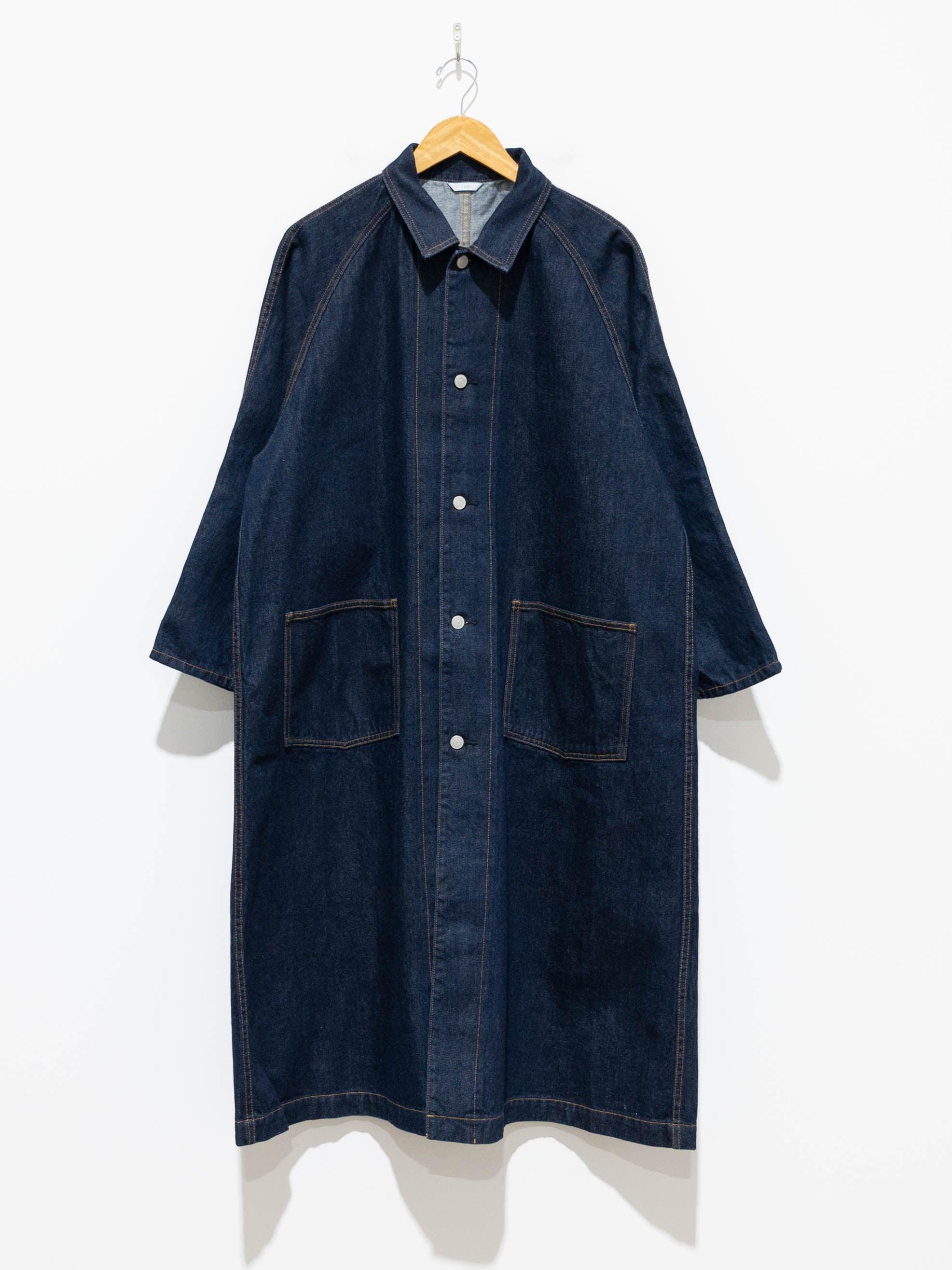 Namu Shop - Ichi Antiquites Denim Coat - Indigo Dark