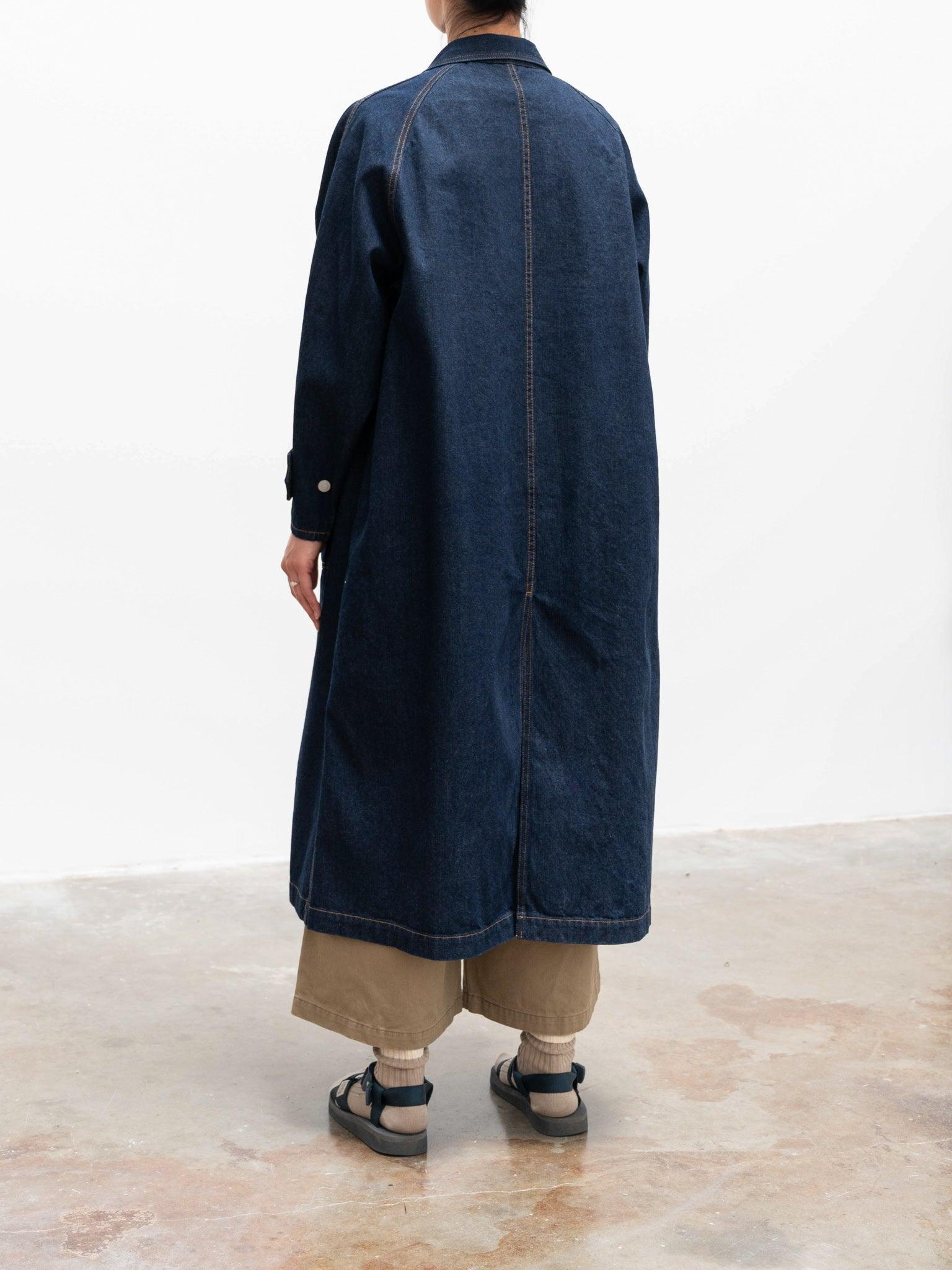 Namu Shop - Ichi Antiquites Denim Coat - Indigo Dark