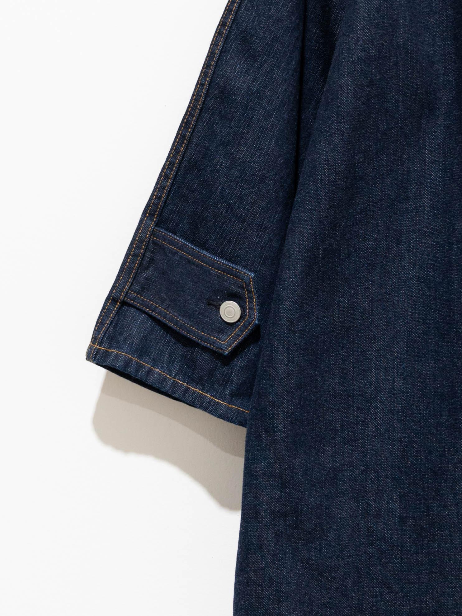 Namu Shop - Ichi Antiquites Denim Coat - Indigo Dark