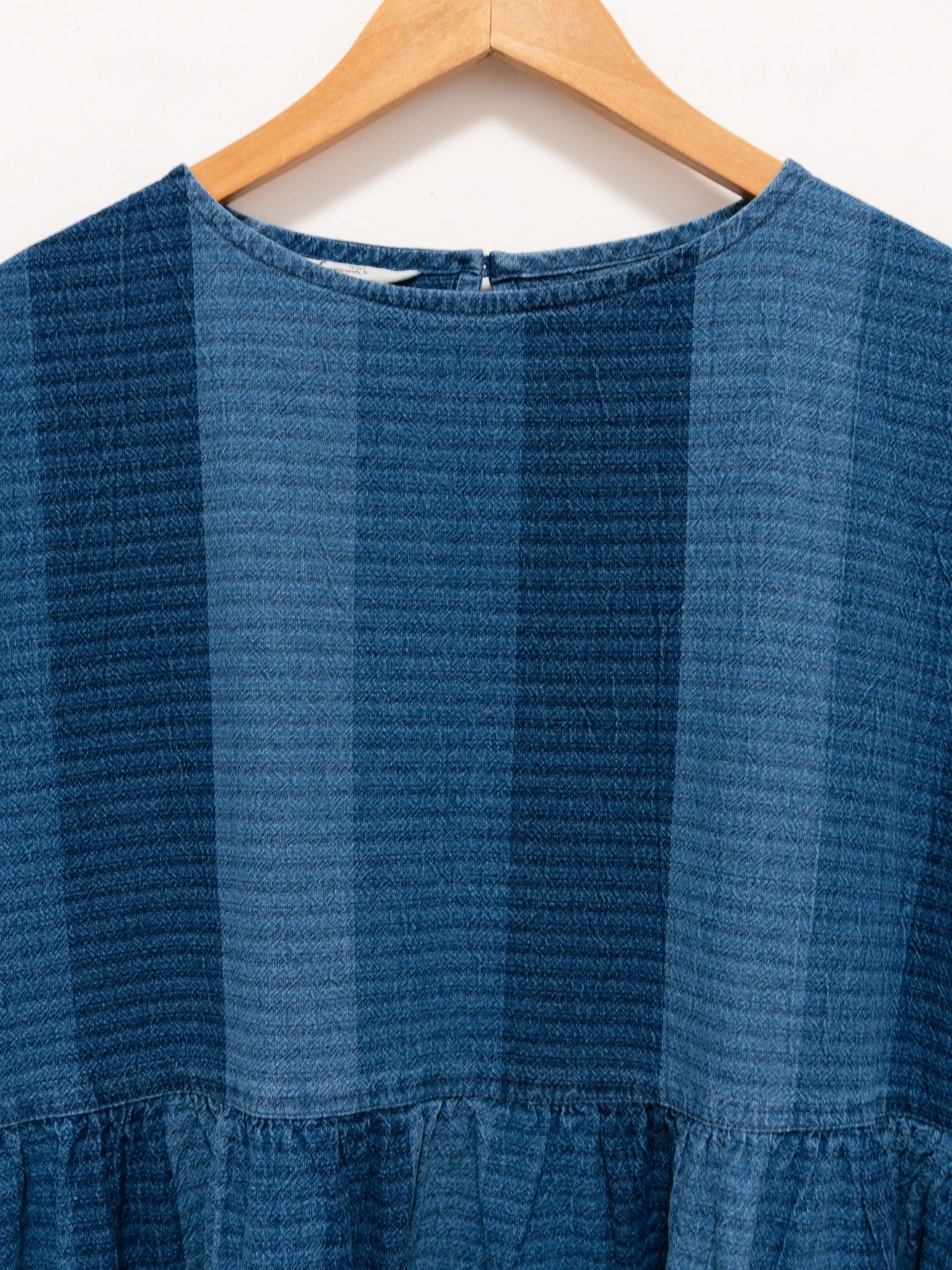 Namu Shop - Ichi Antiquites Indigo Stripe Dress
