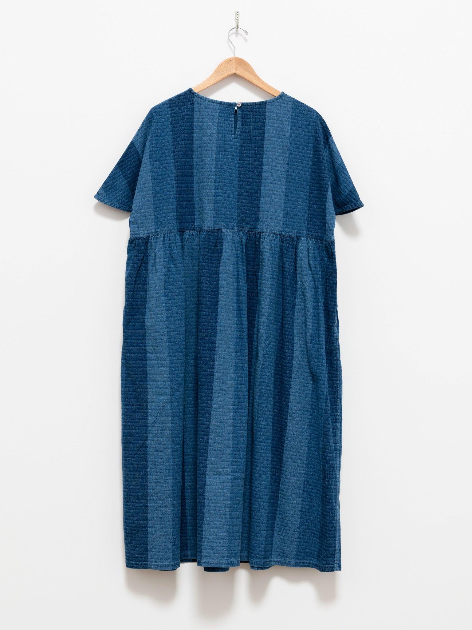 Namu Shop - Ichi Antiquites Indigo Stripe Dress