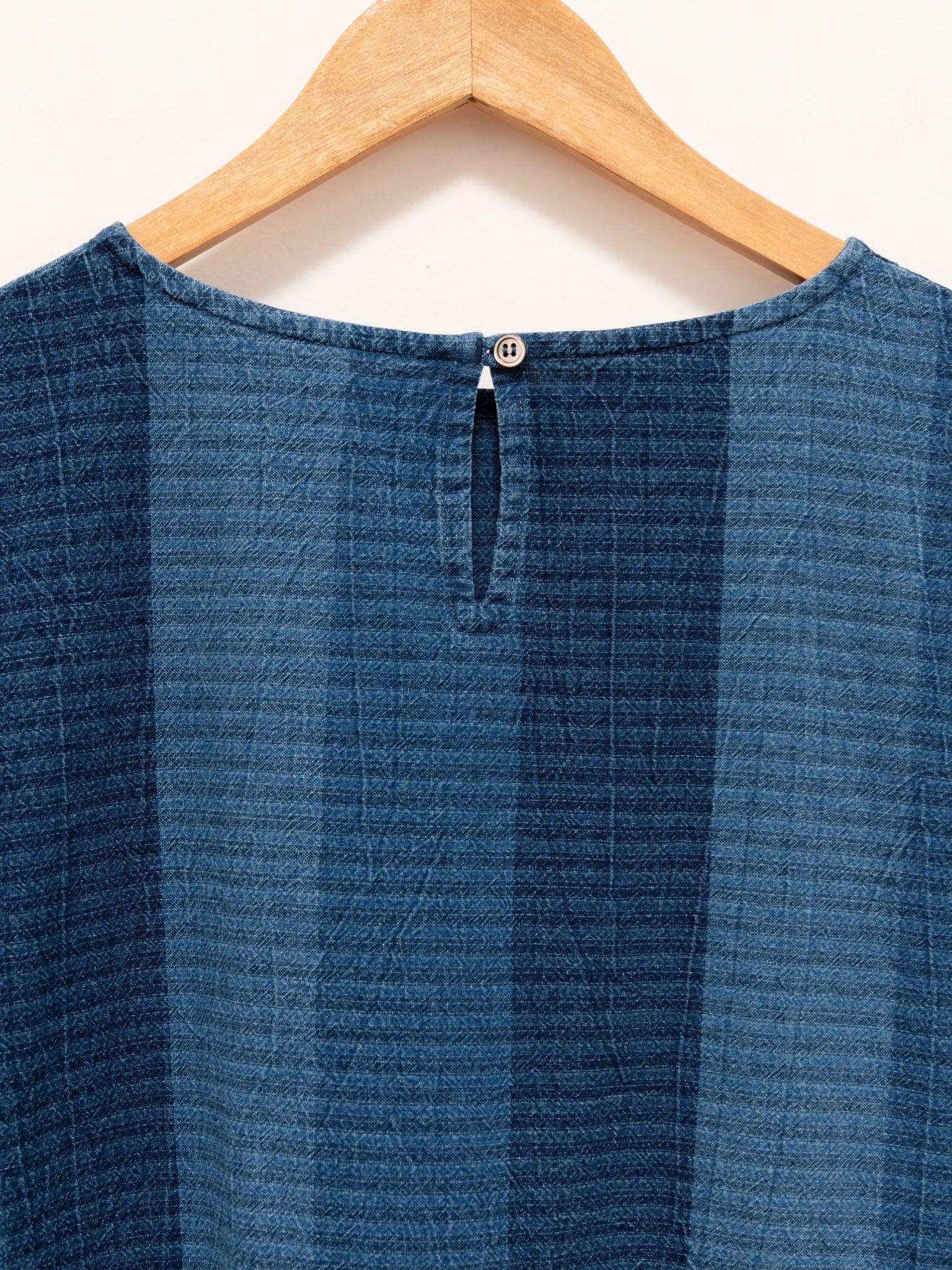 Namu Shop - Ichi Antiquites Indigo Stripe Dress