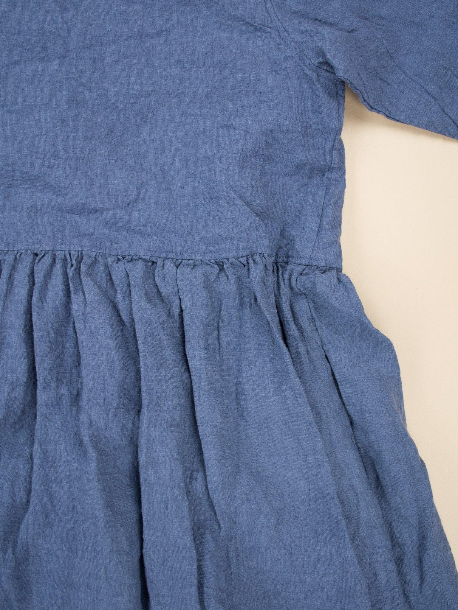 Namu Shop - Ichi Antiquites Linen Cache-Couer Dress