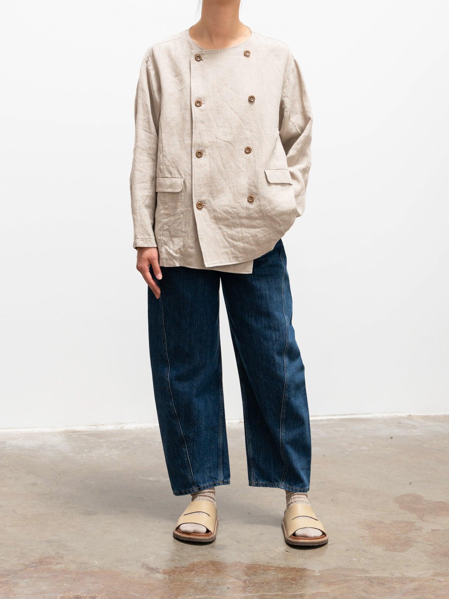Namu Shop - Ichi Antiquites Linen Canvas Jacket