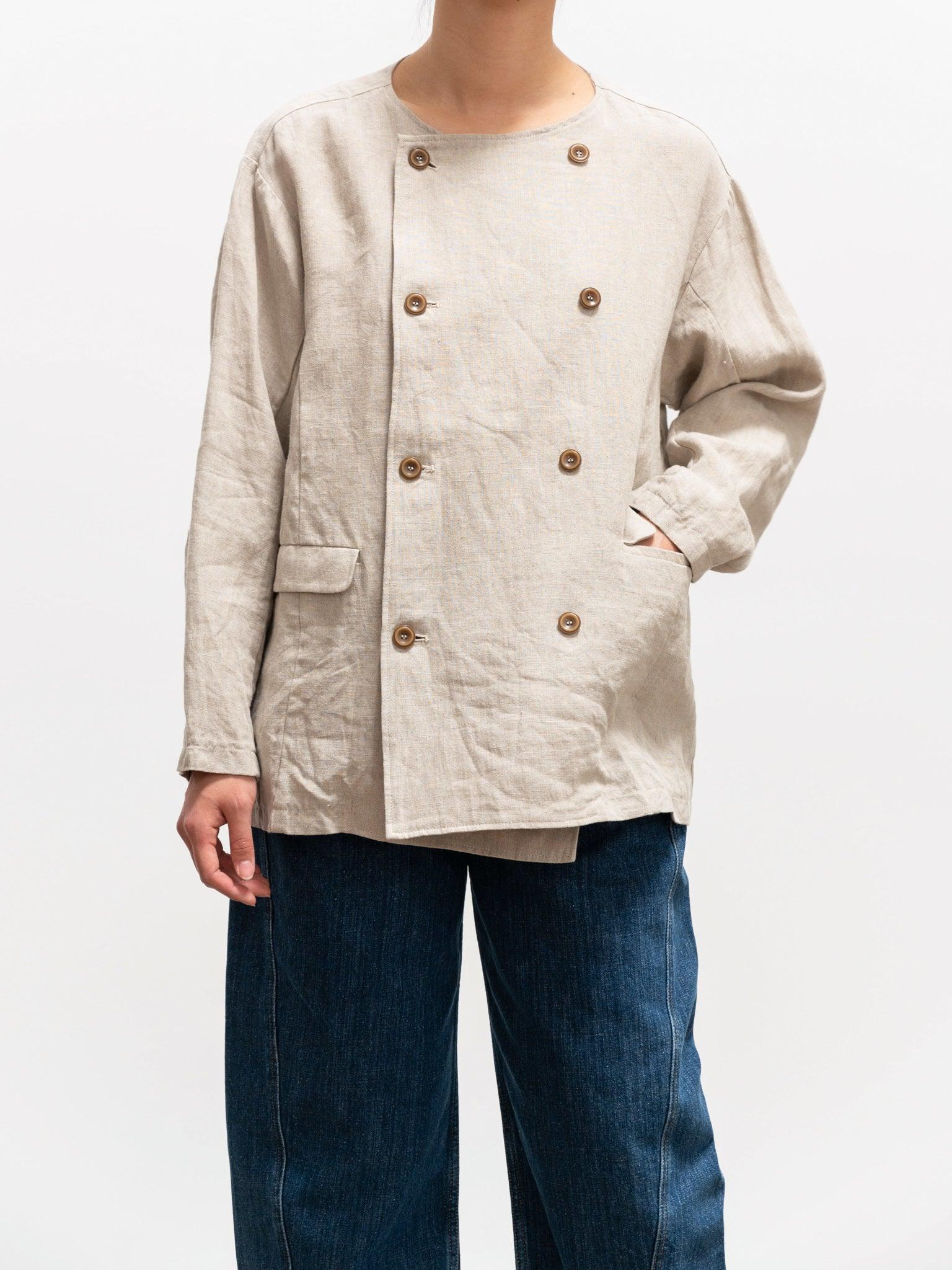 Namu Shop - Ichi Antiquites Linen Canvas Jacket