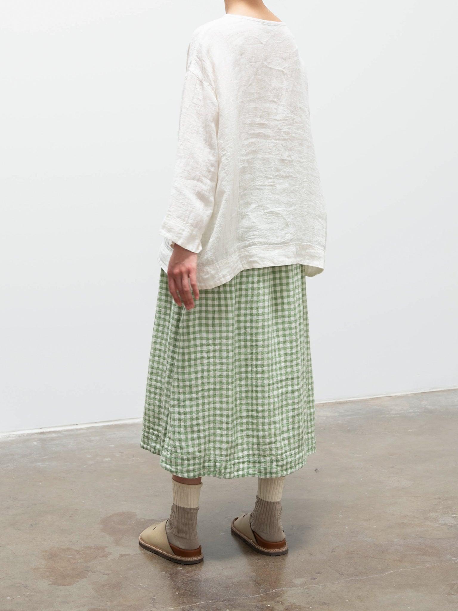 Namu Shop - Ichi Antiquites Linen Pullover - White