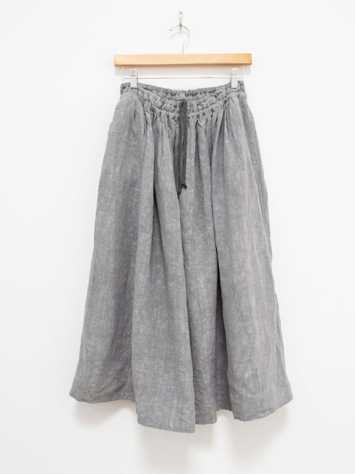 Namu Shop - Ichi Antiquites Linen Skirt - SUMI Light