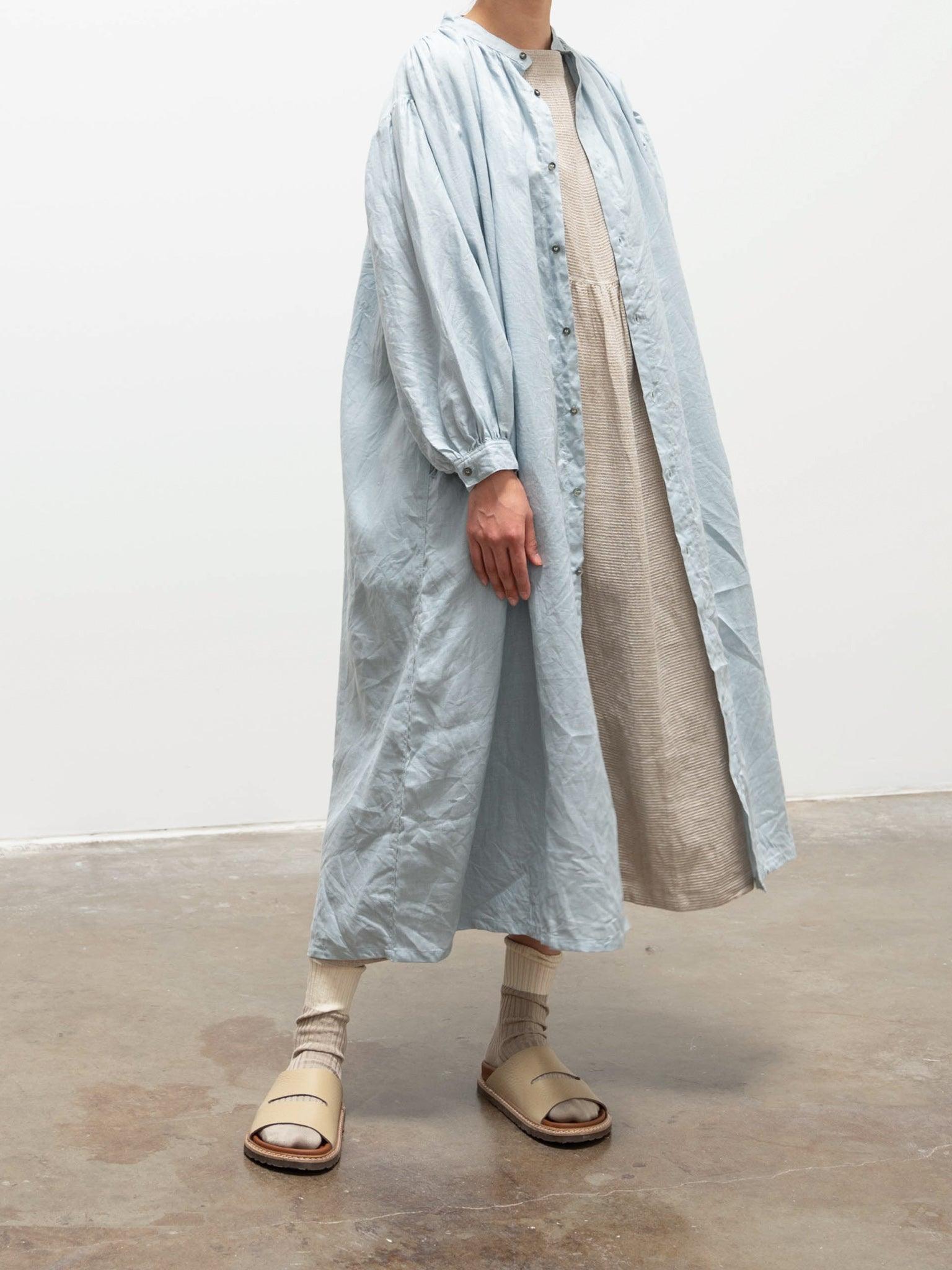 Namu Shop - Ichi Antiquites Linen Waffle Dress - Natural