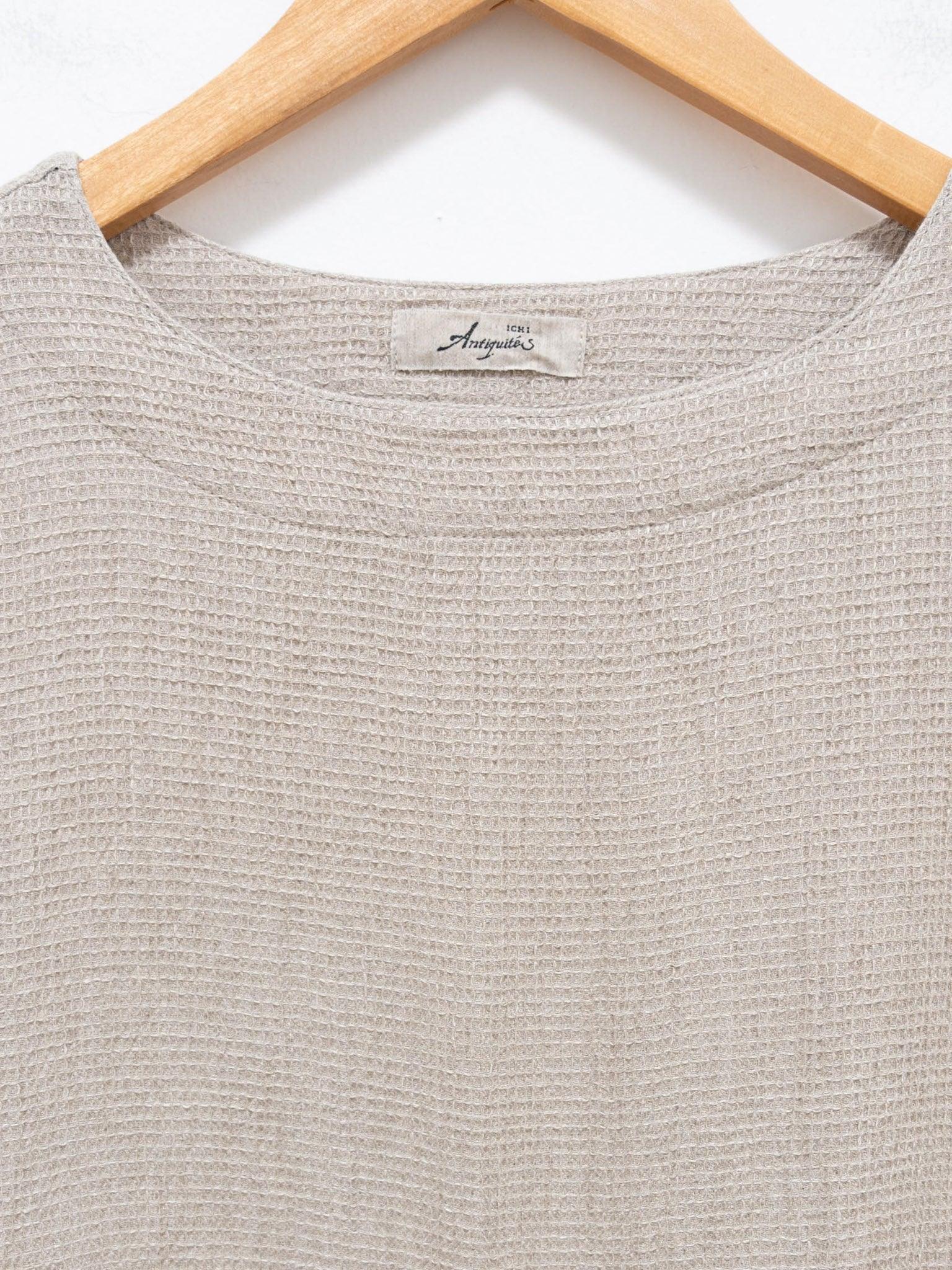 Namu Shop - Ichi Antiquites Linen Waffle Dress - Natural