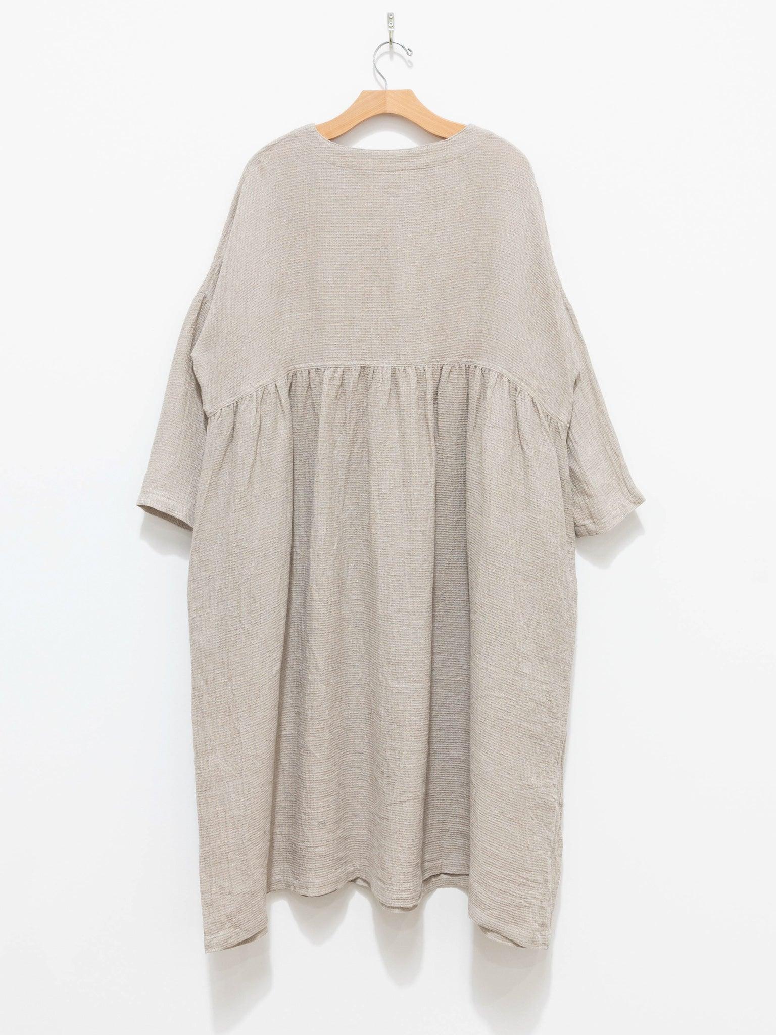Namu Shop - Ichi Antiquites Linen Waffle Dress - Natural