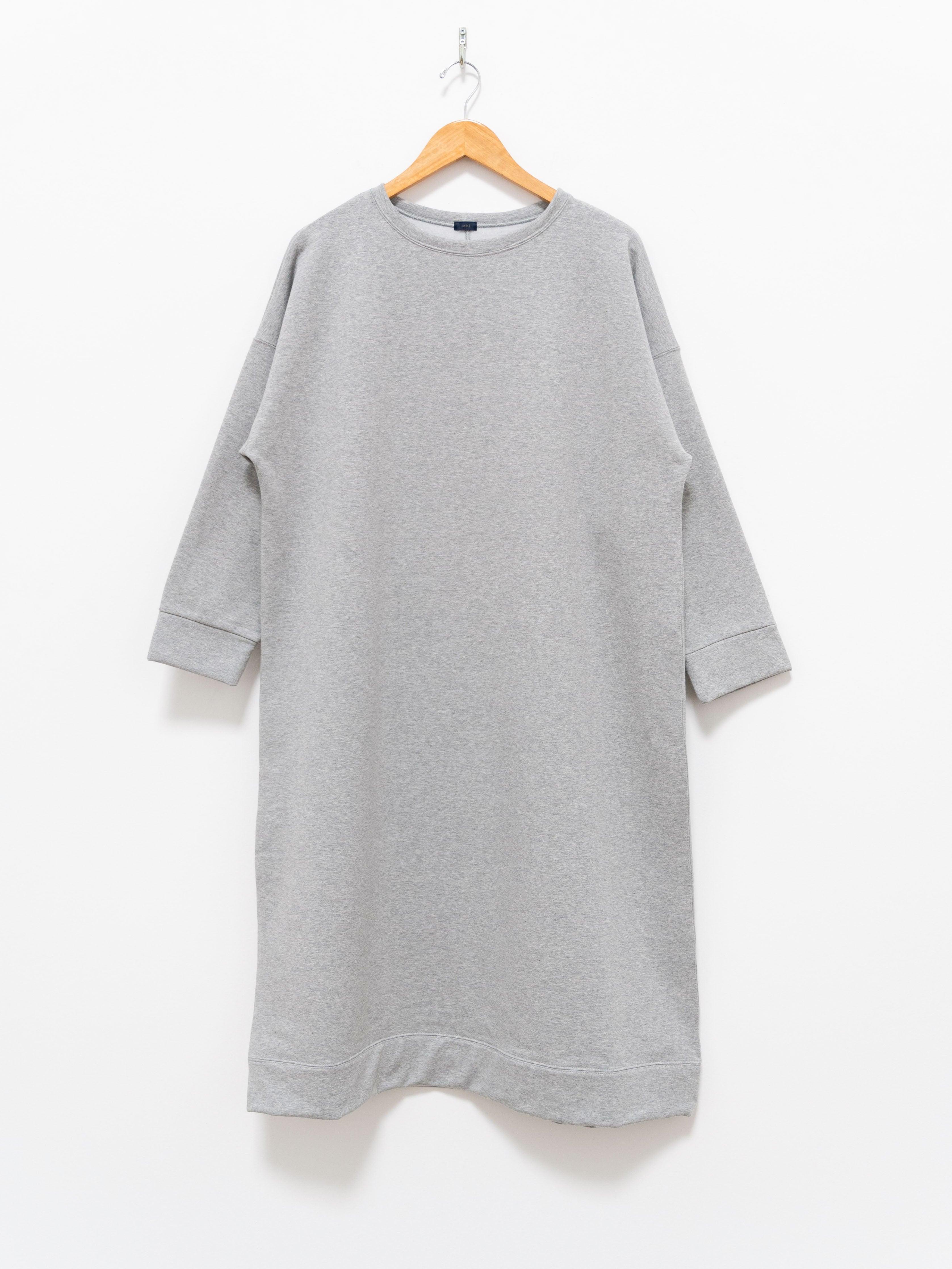 Namu Shop - Ichi Antiquites Sweatshirt Dress - Gray