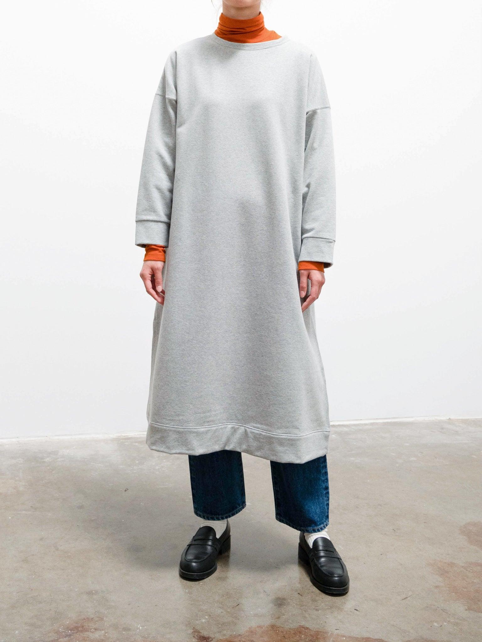 Namu Shop - Ichi Antiquites Sweatshirt Dress - Gray