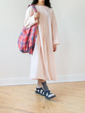 Namu Shop - Ichi Antiquites Typewriter Azumadaki Dress - Pink