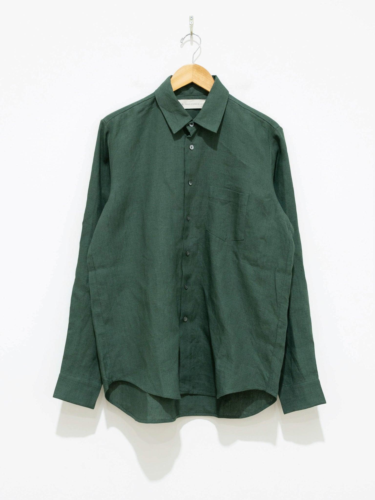 Namu Shop - Jan Machenhauer Chris Shirt - Forest Linen