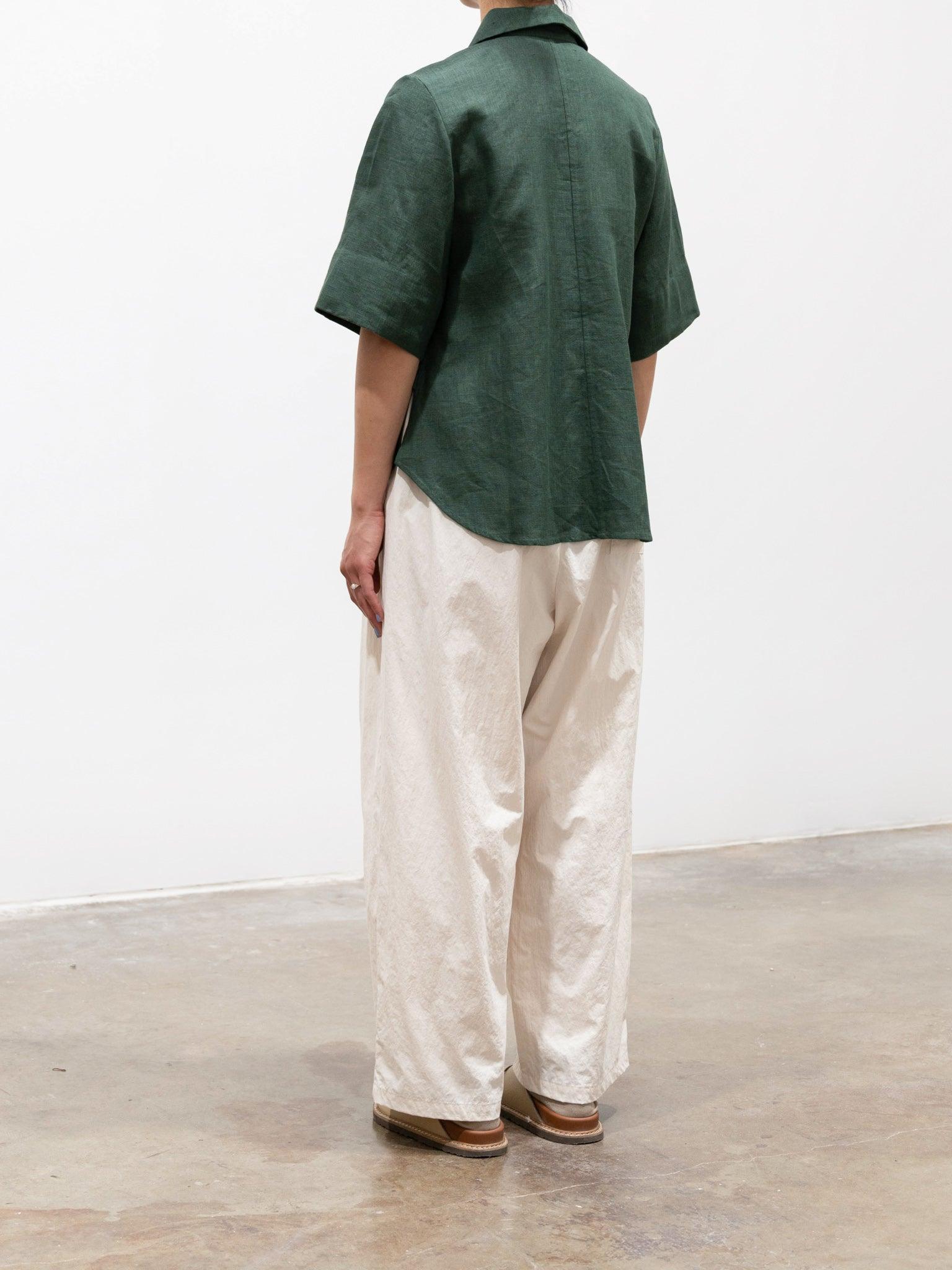 Namu Shop - Jan Machenhauer Clara Shirt - Forest Linen