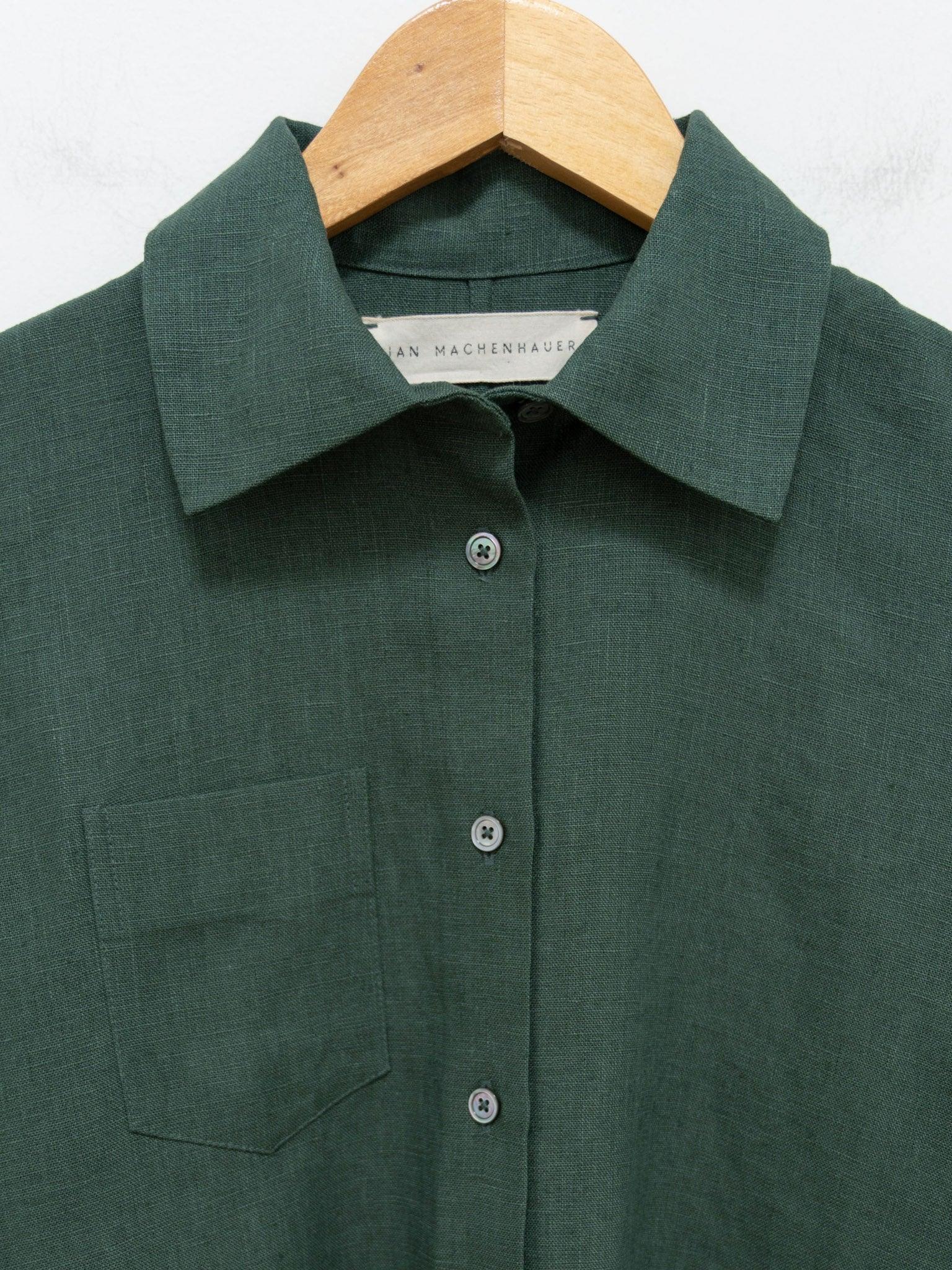 Namu Shop - Jan Machenhauer Clara Shirt - Forest Linen
