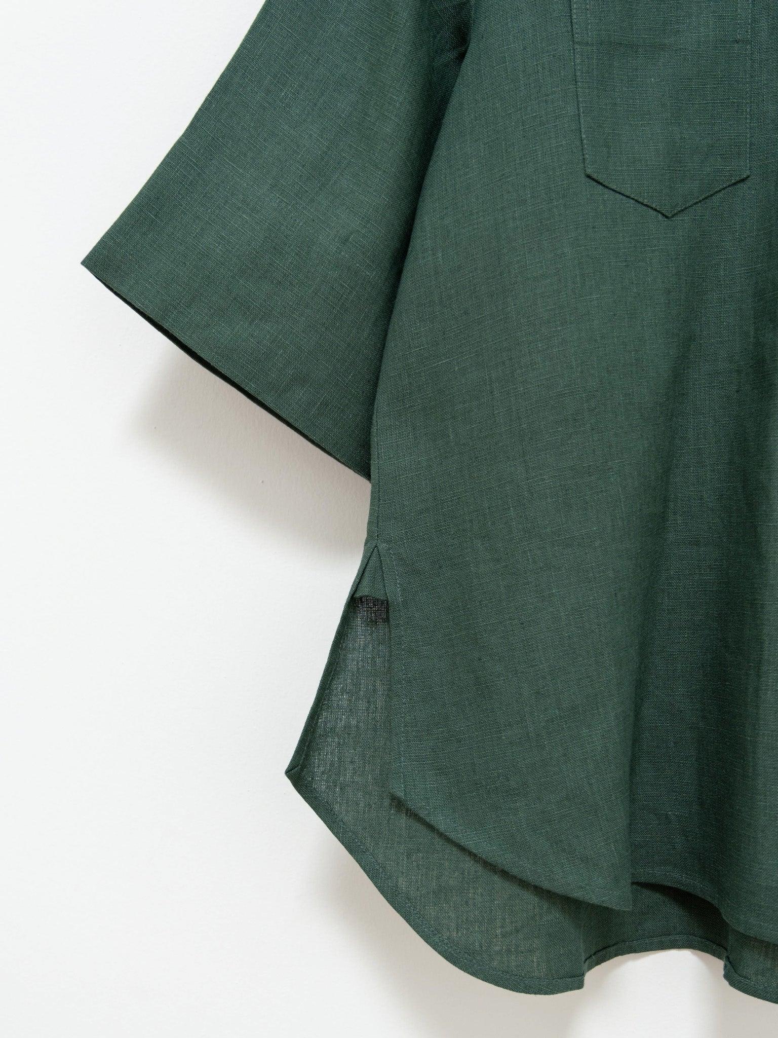 Namu Shop - Jan Machenhauer Clara Shirt - Forest Linen