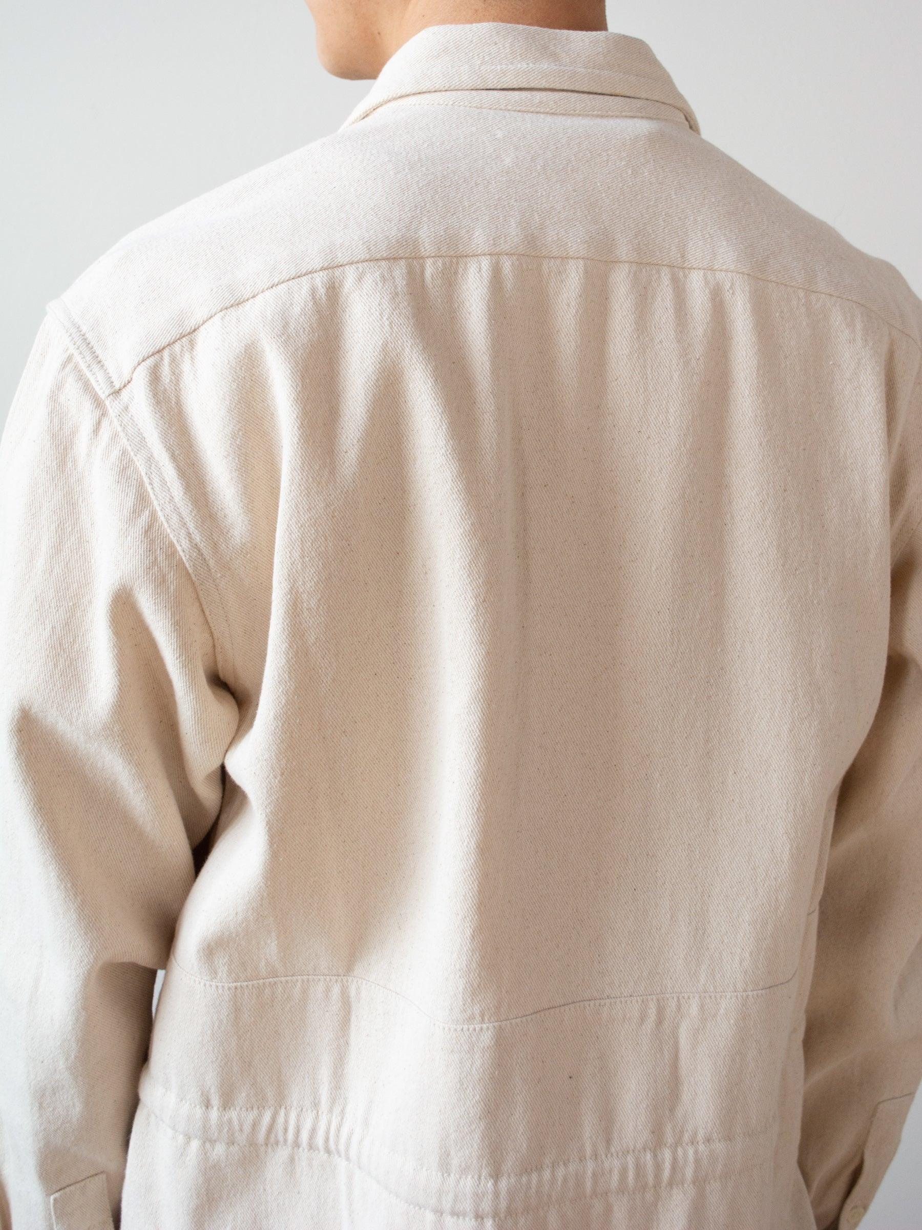 Namu Shop - Jan Machenhauer Coi Shirt - Natural Cotton Heavy Twill