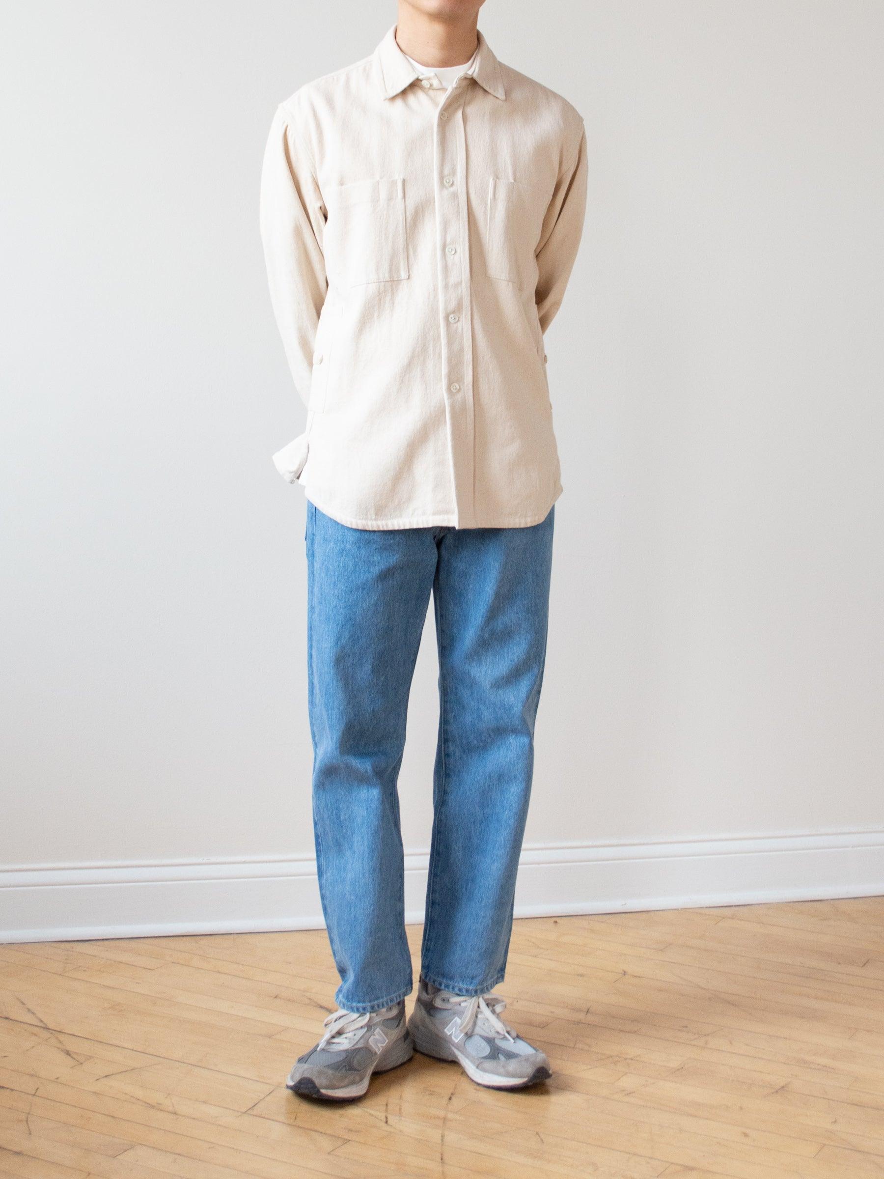 Namu Shop - Jan Machenhauer Coi Shirt - Natural Cotton Heavy Twill