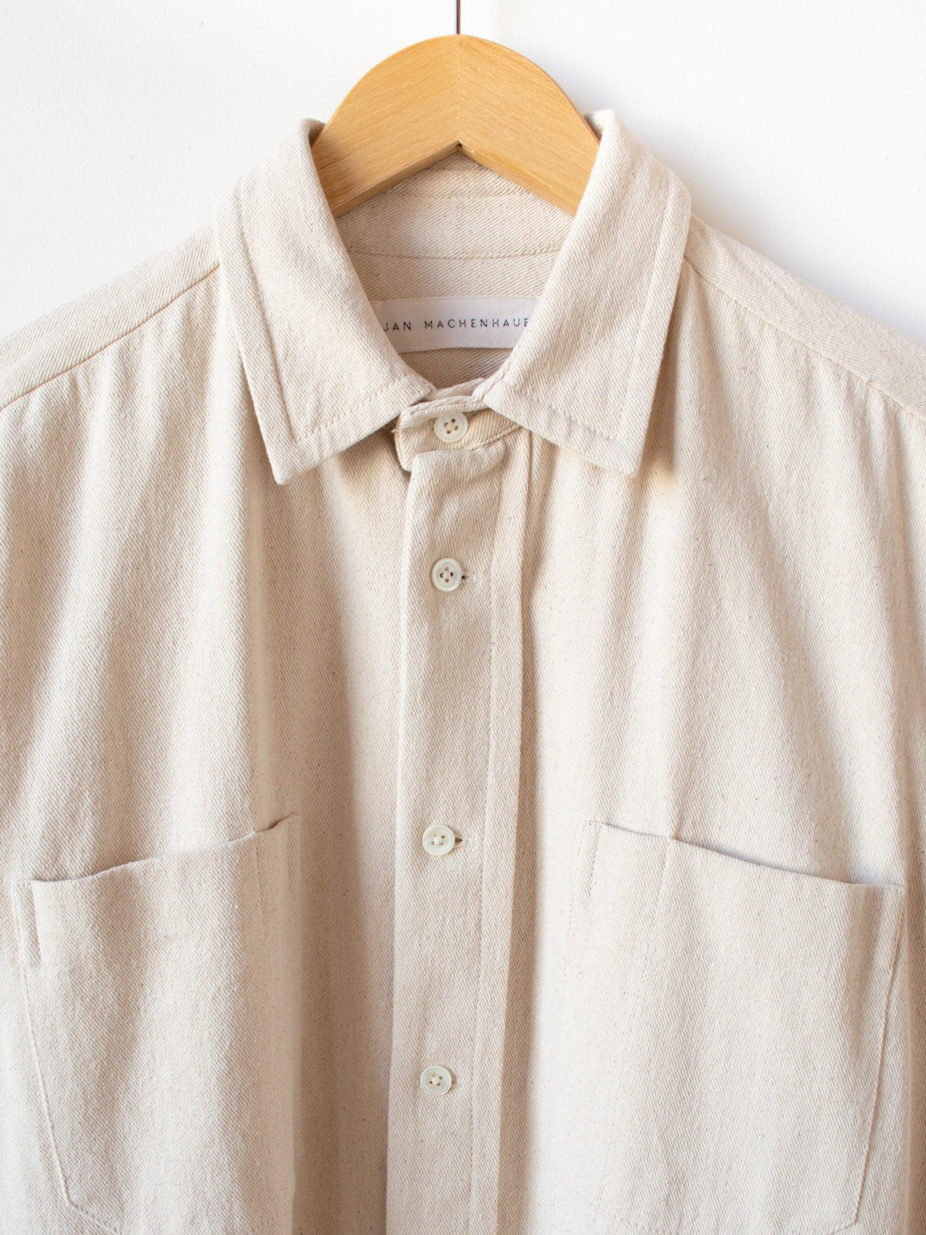 Namu Shop - Jan Machenhauer Coi Shirt - Natural Cotton Heavy Twill