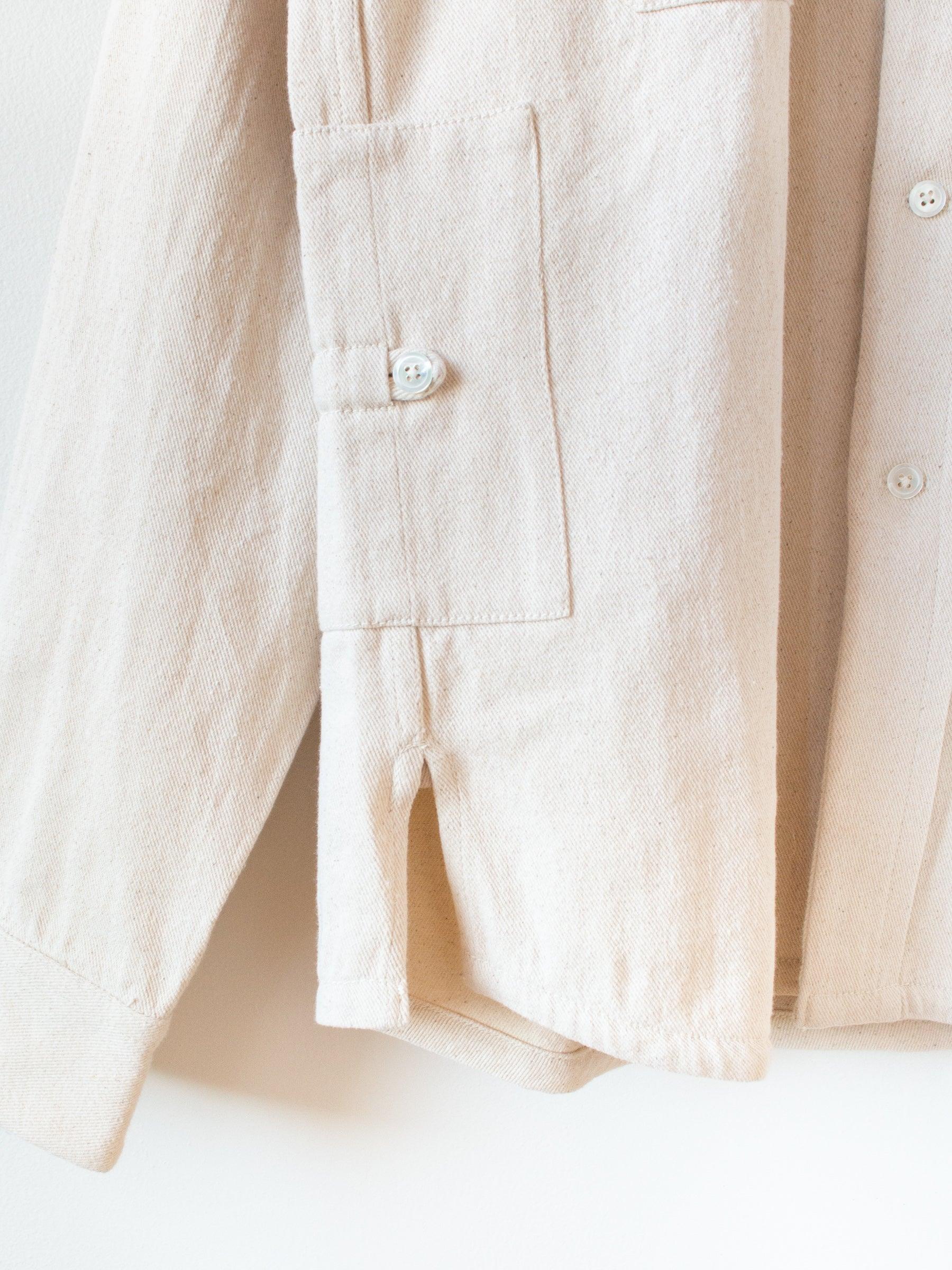 Namu Shop - Jan Machenhauer Coi Shirt - Natural Cotton Heavy Twill
