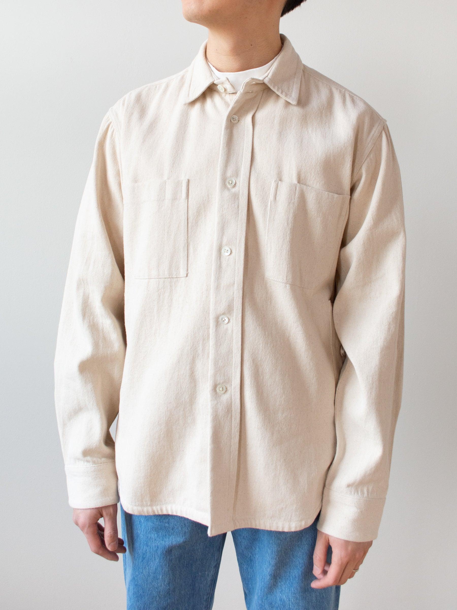 Namu Shop - Jan Machenhauer Coi Shirt - Natural Cotton Heavy Twill